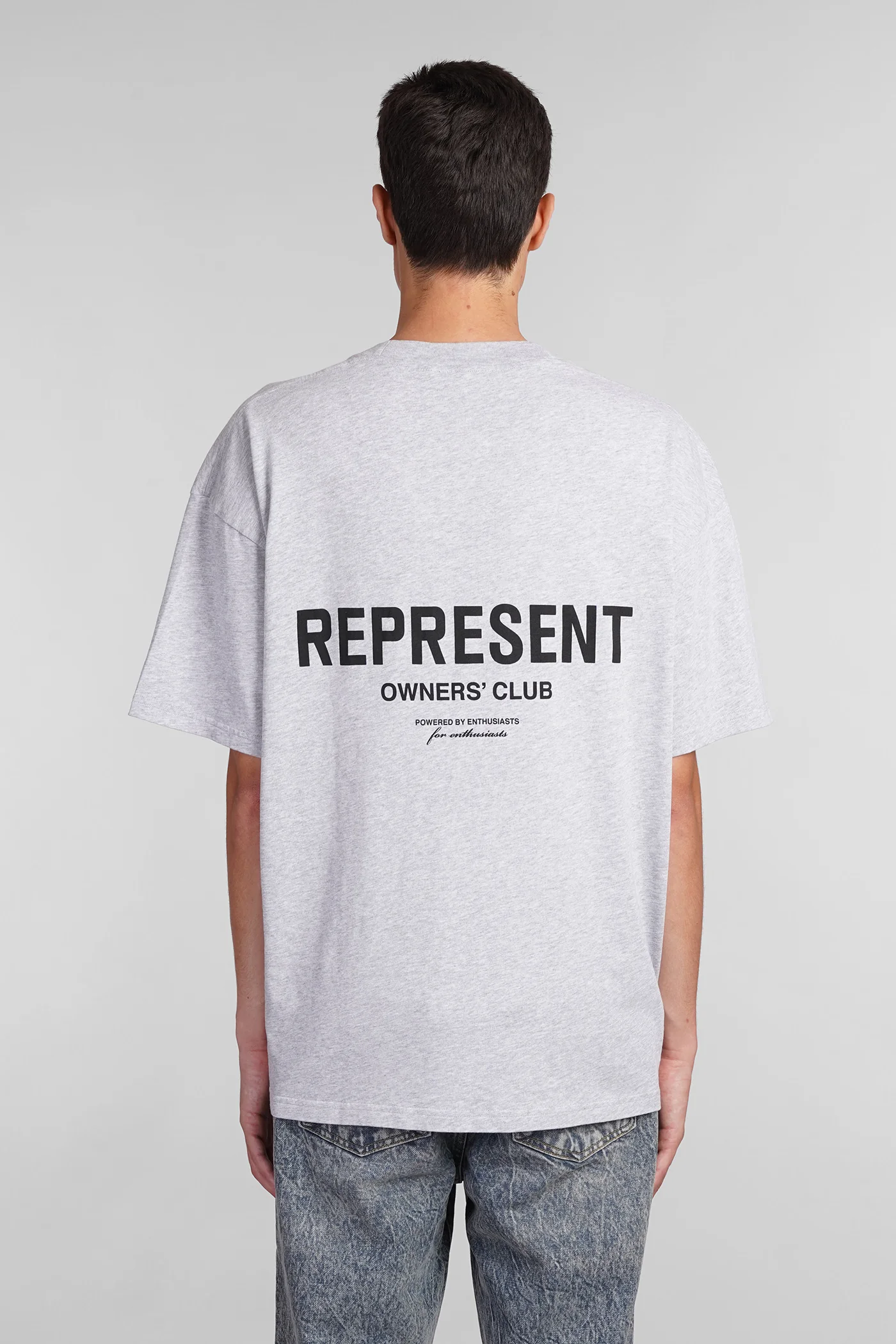 T-Shirt in grey cotton - Image 3