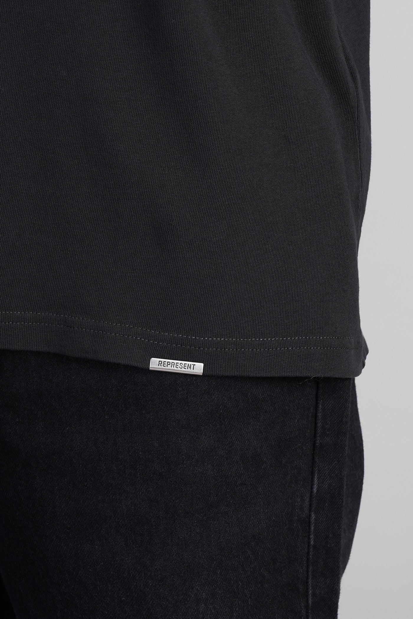 T-Shirt in grey cotton - Image 5