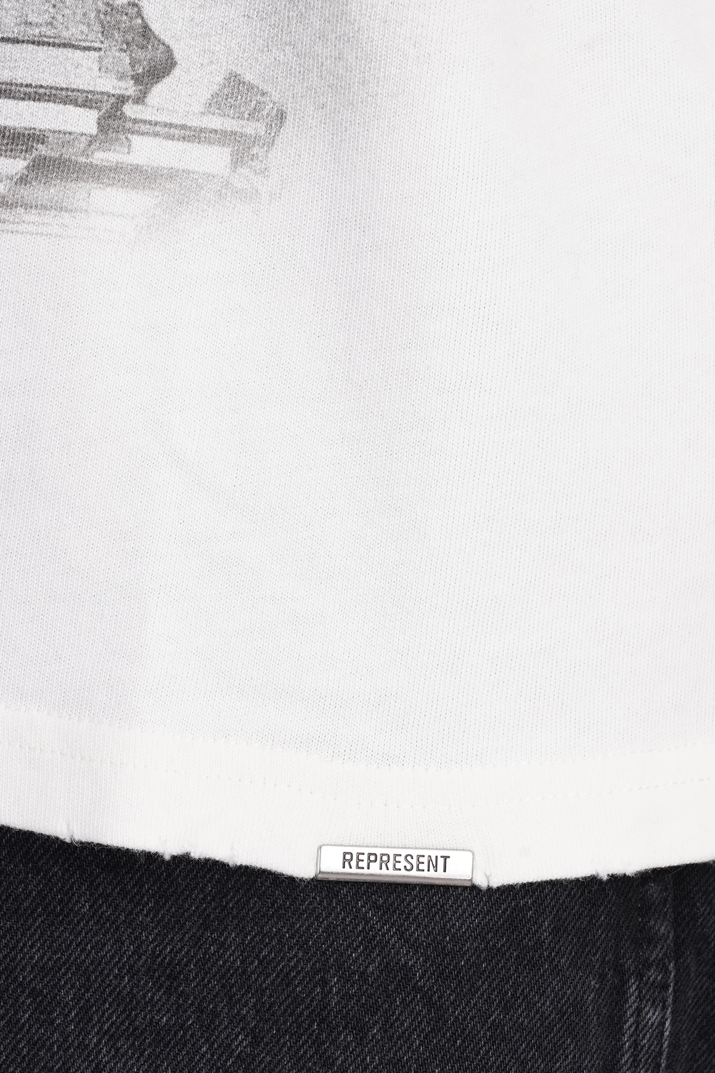T-Shirt in white cotton - Image 5