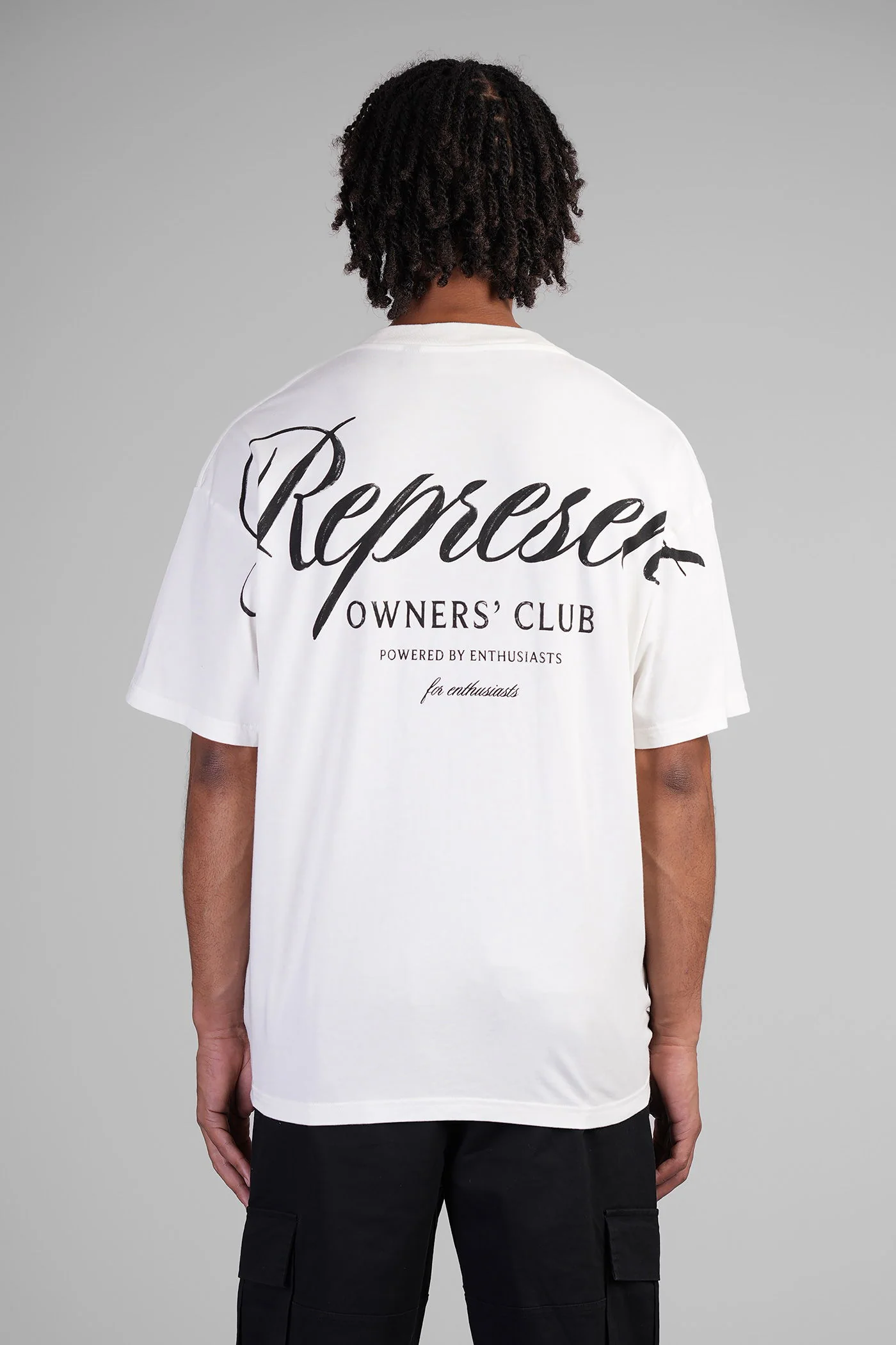 T-Shirt in white cotton - Image 3