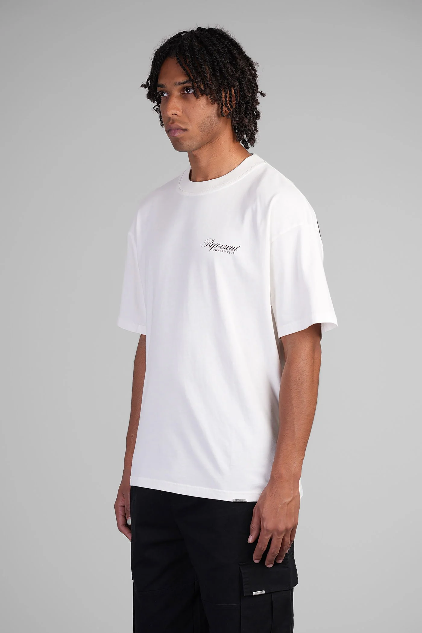 T-Shirt in white cotton - Image 4