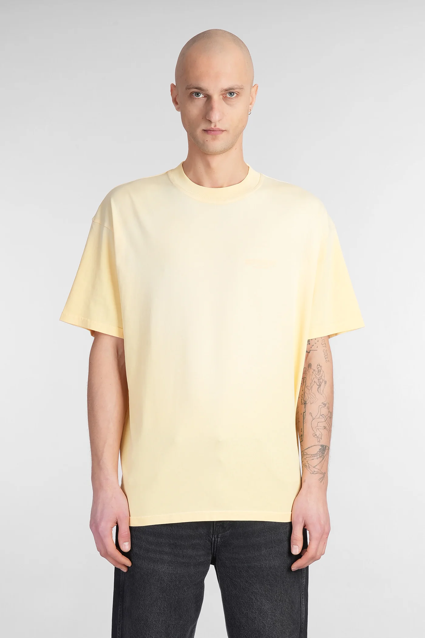 T-Shirt in yellow cotton - Image 41
