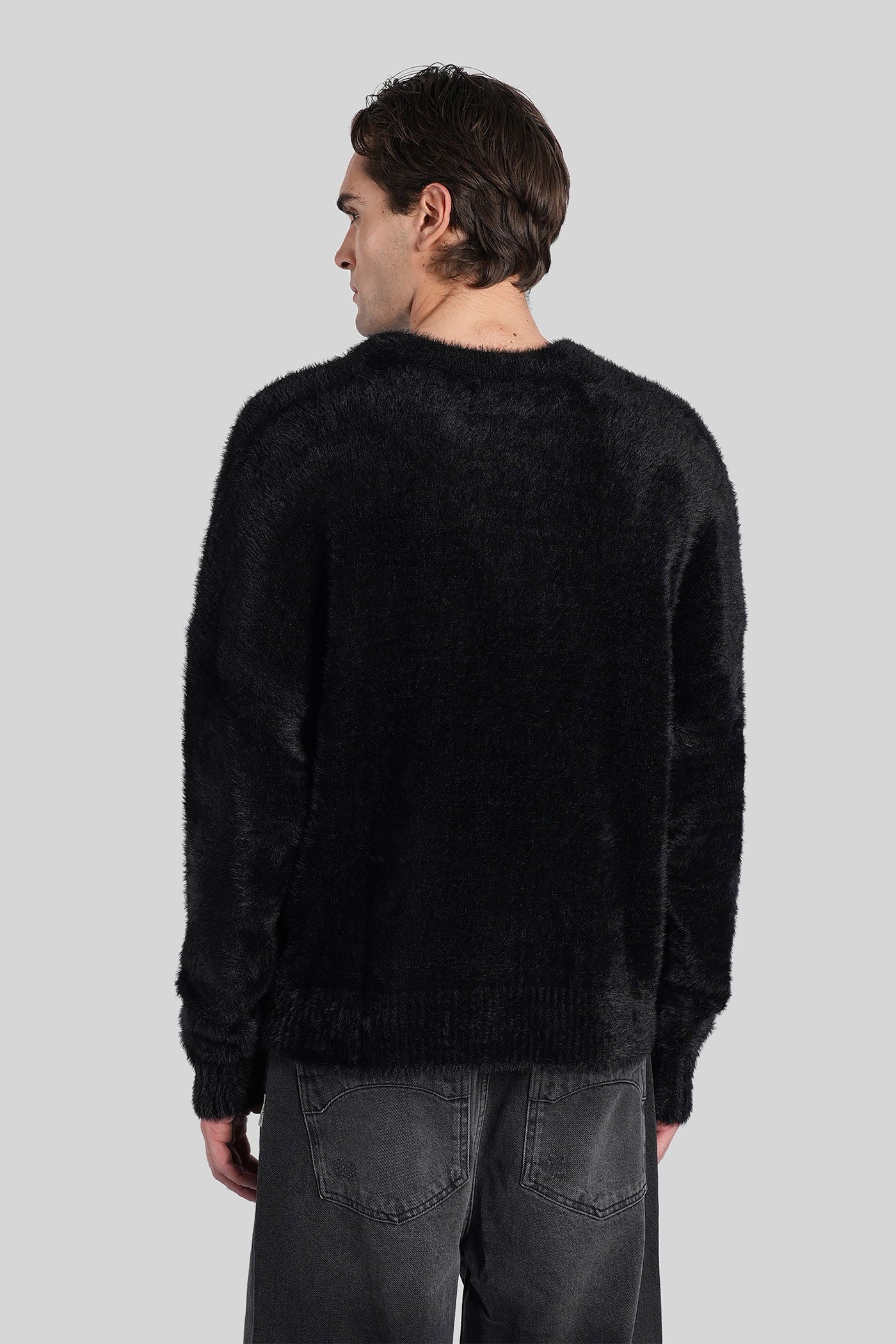 Knitwear in black polyamide - Image 3