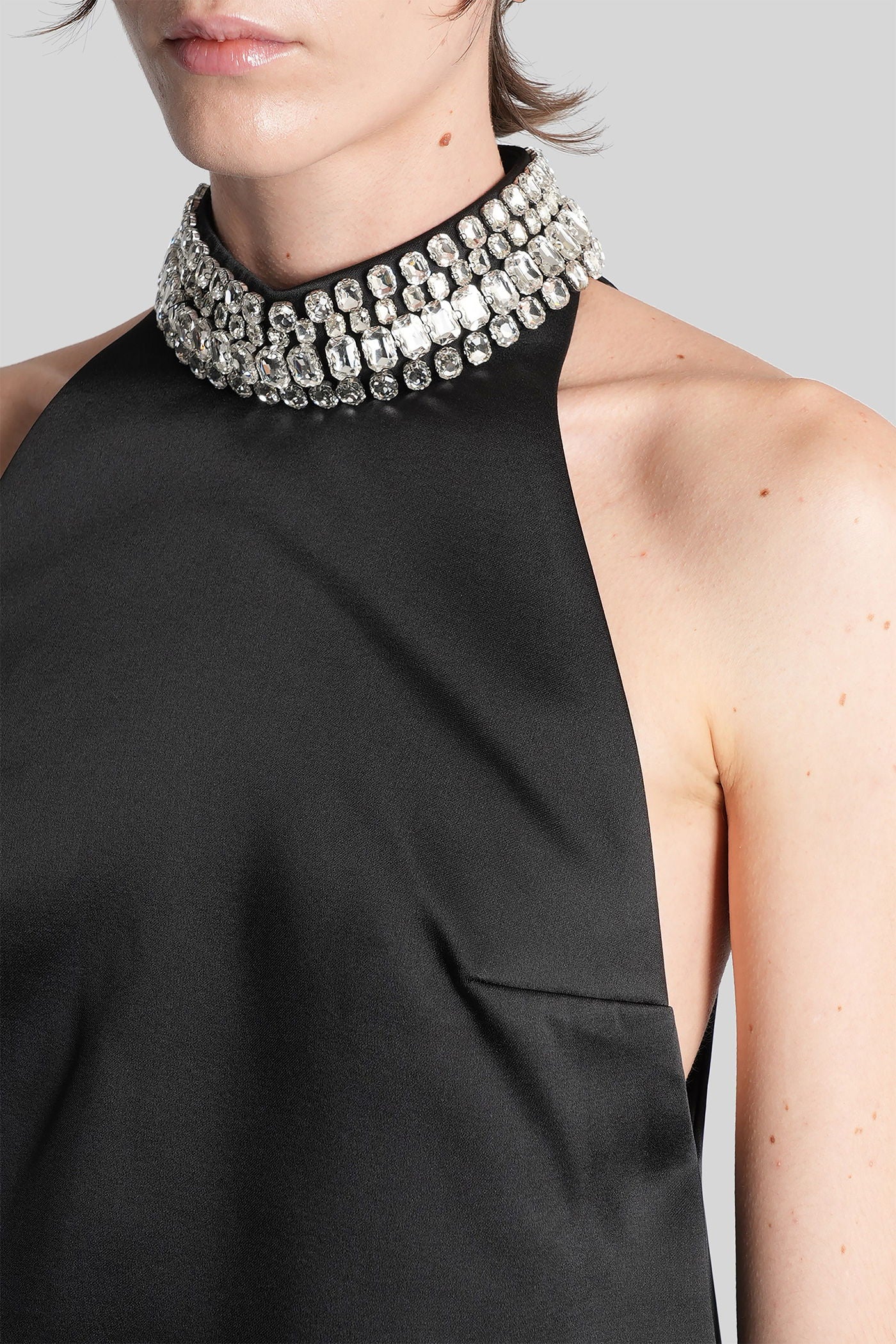 Ardiana Topwear in black polyester - Image 30