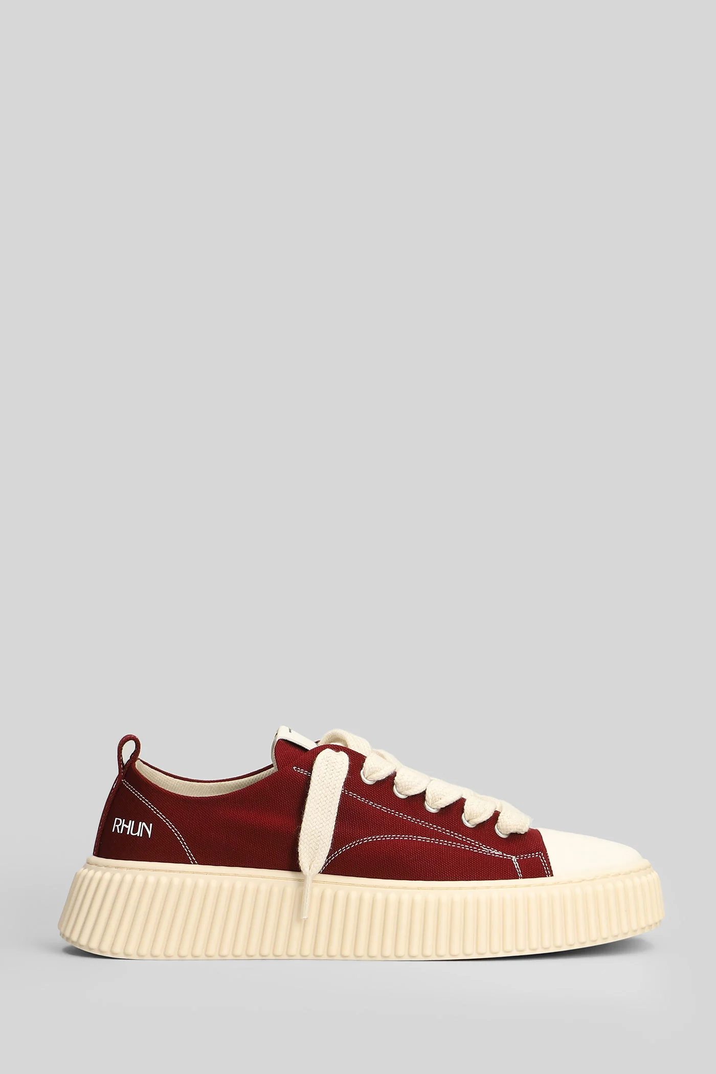 Canvas Sneakers in bordeaux canvas