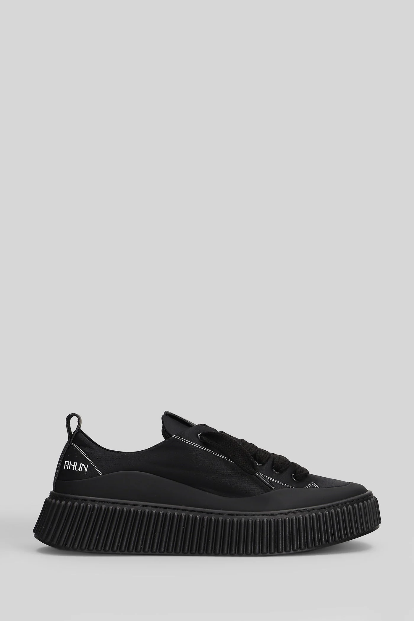 Nylon Sneakers in black nylon