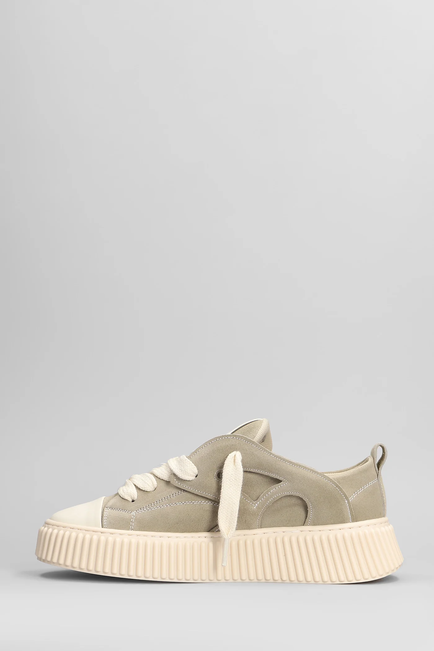 Skate Suede Sneakers in beige suede - Image 18