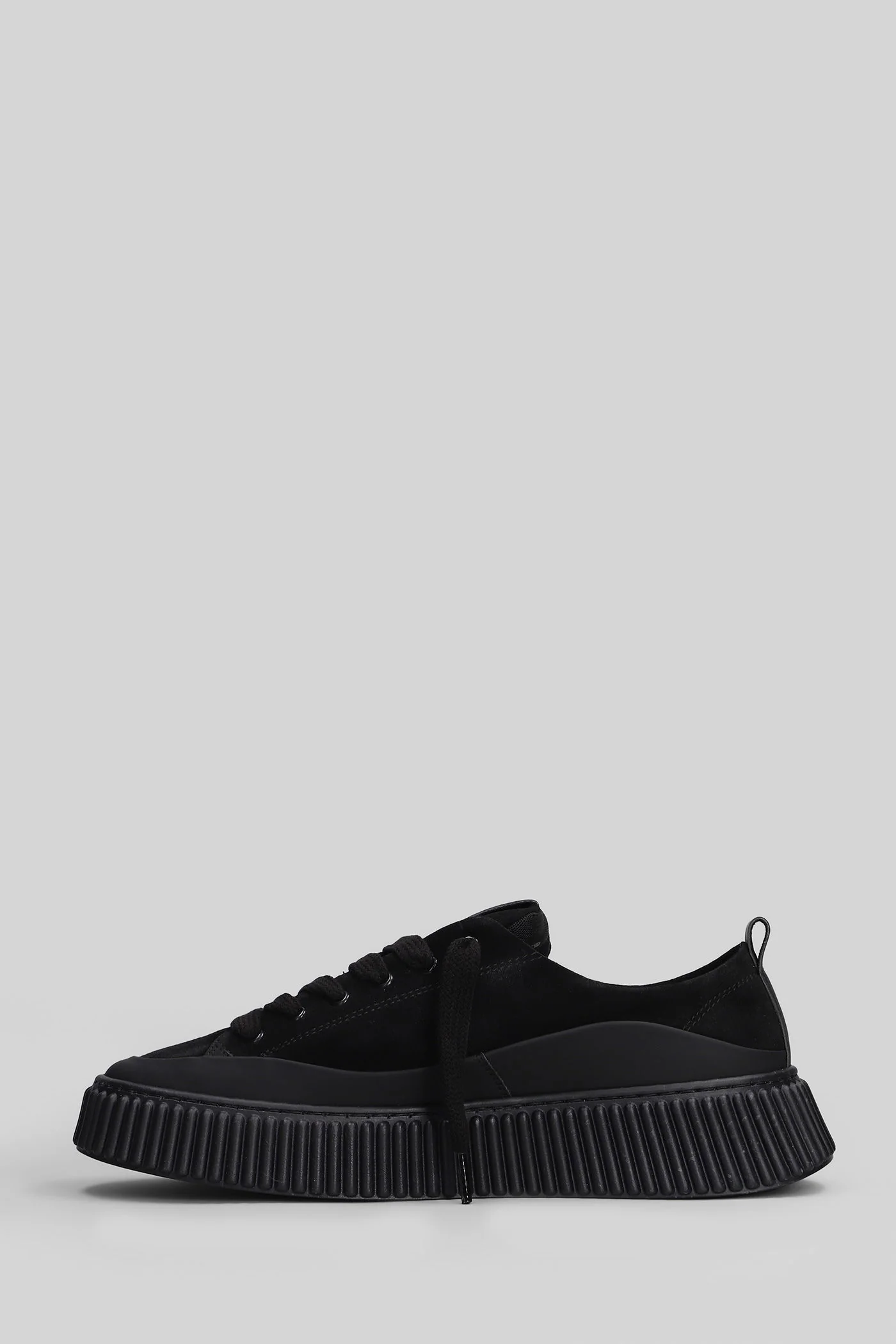 Suede Triple Sneakers in black suede - Image 3