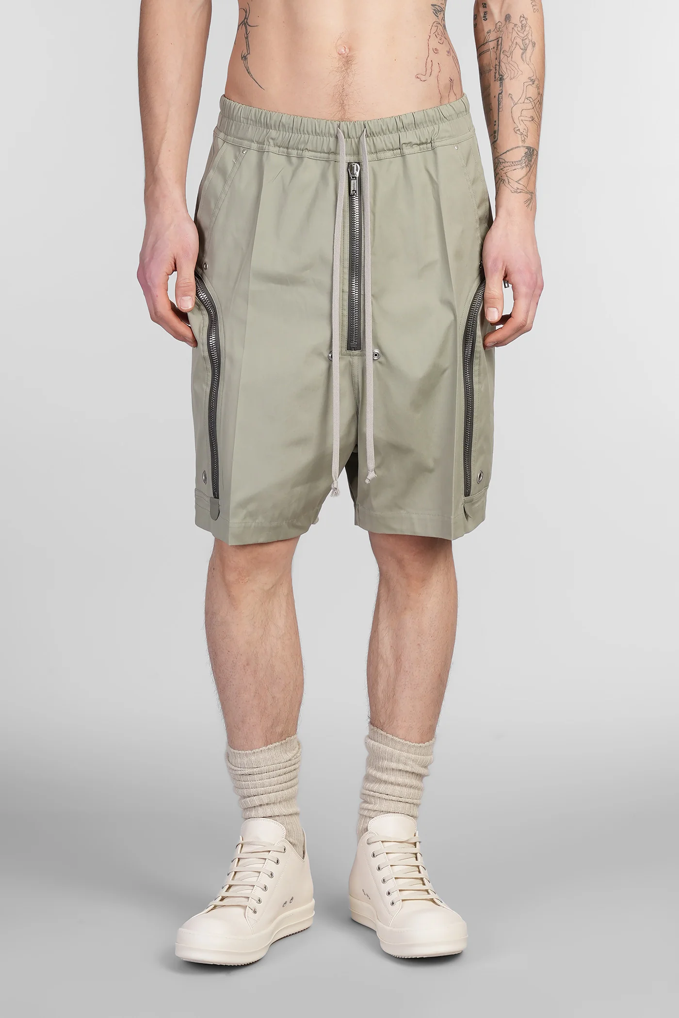 Bauhaus bela Shorts in green cotton