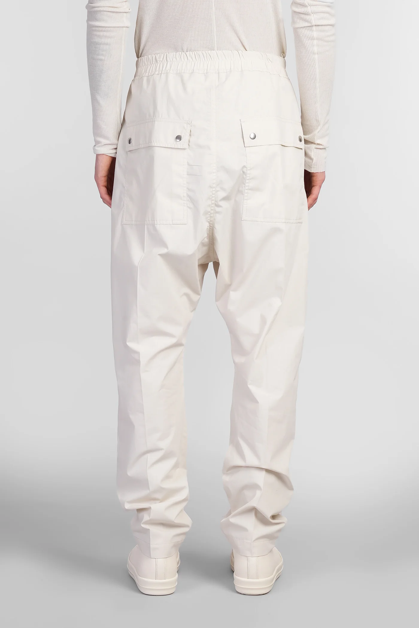 Bela pants Pants in beige cotton - Image 3