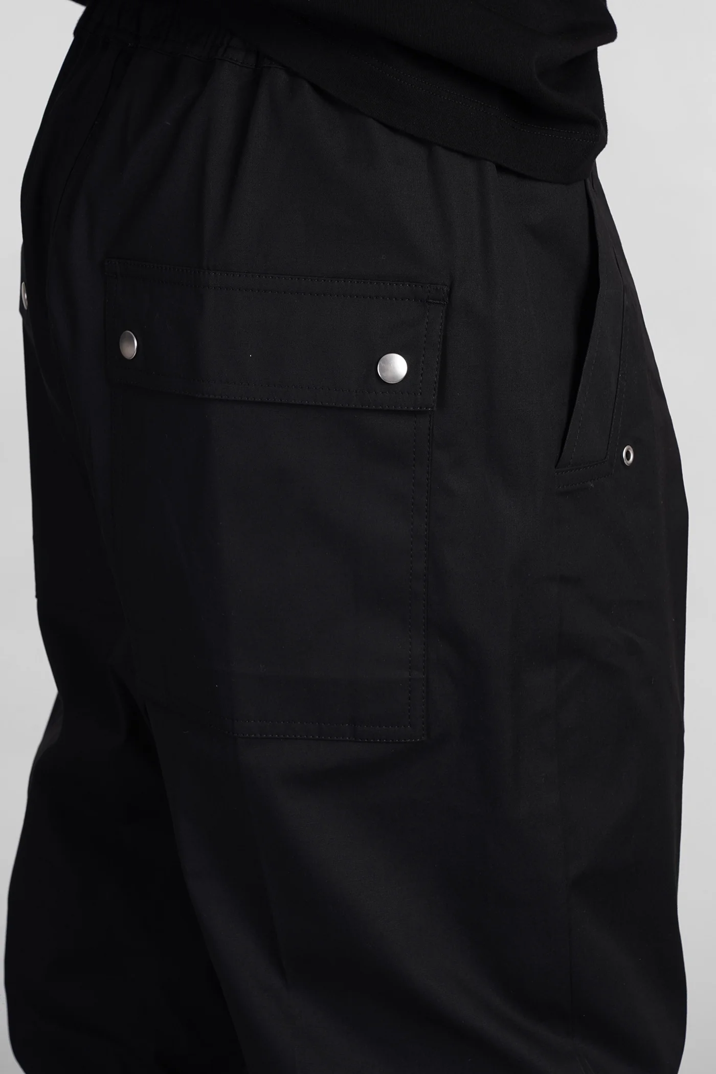 Bela pants Pants in black cotton - Image 5