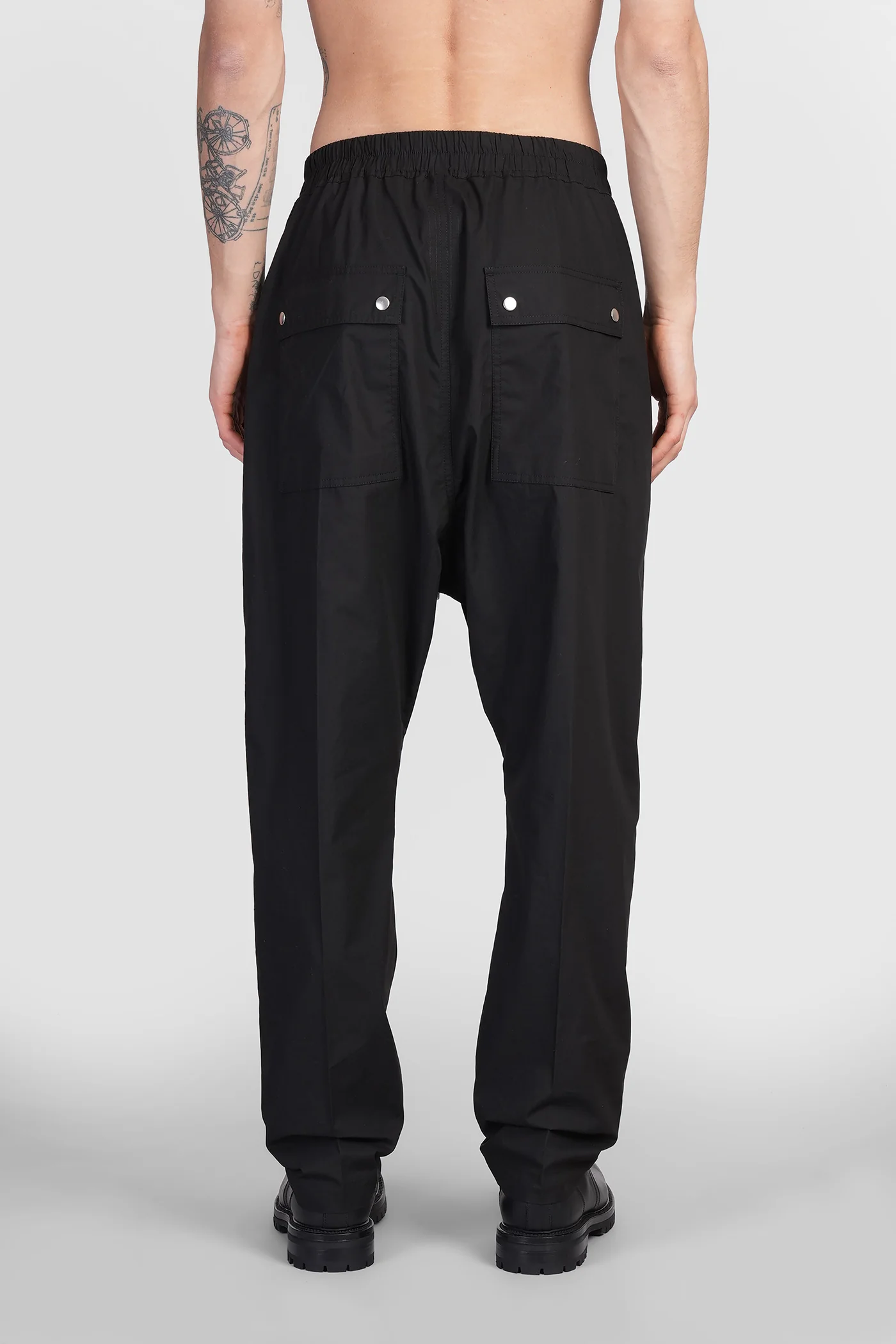 Bela pants Pants in black cotton - Image 3