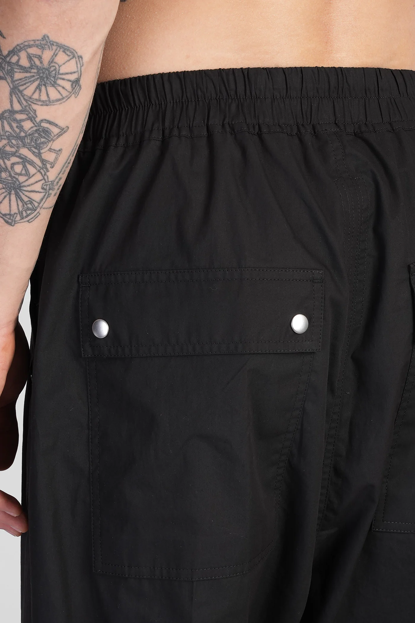 Bela pants Pants in black cotton - Image 5