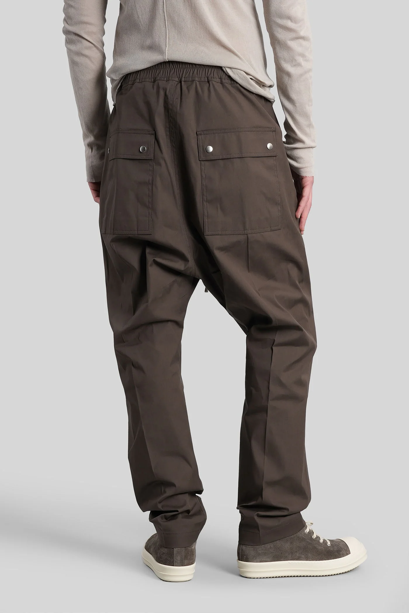 Bela pants Pants in grey cotton - Image 3