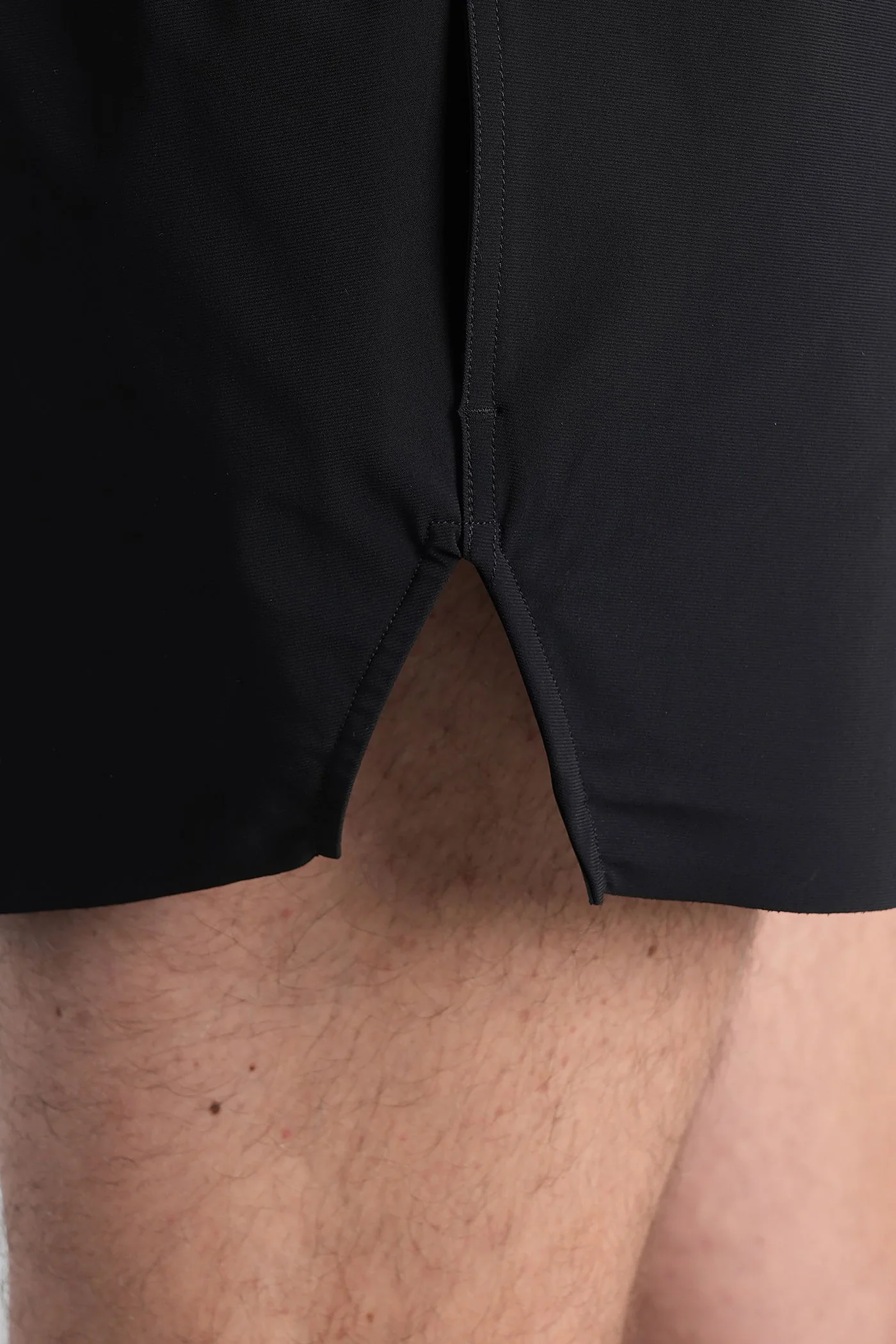 Boxer swimmer Beachwear in black polyamide - Image 5