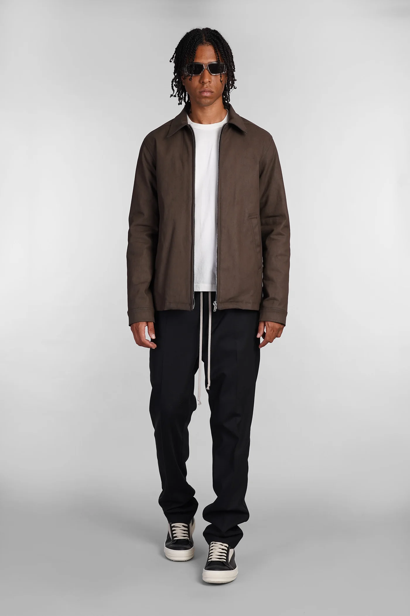 Brad jkt Denim Jackets in brown cotton - Image 2