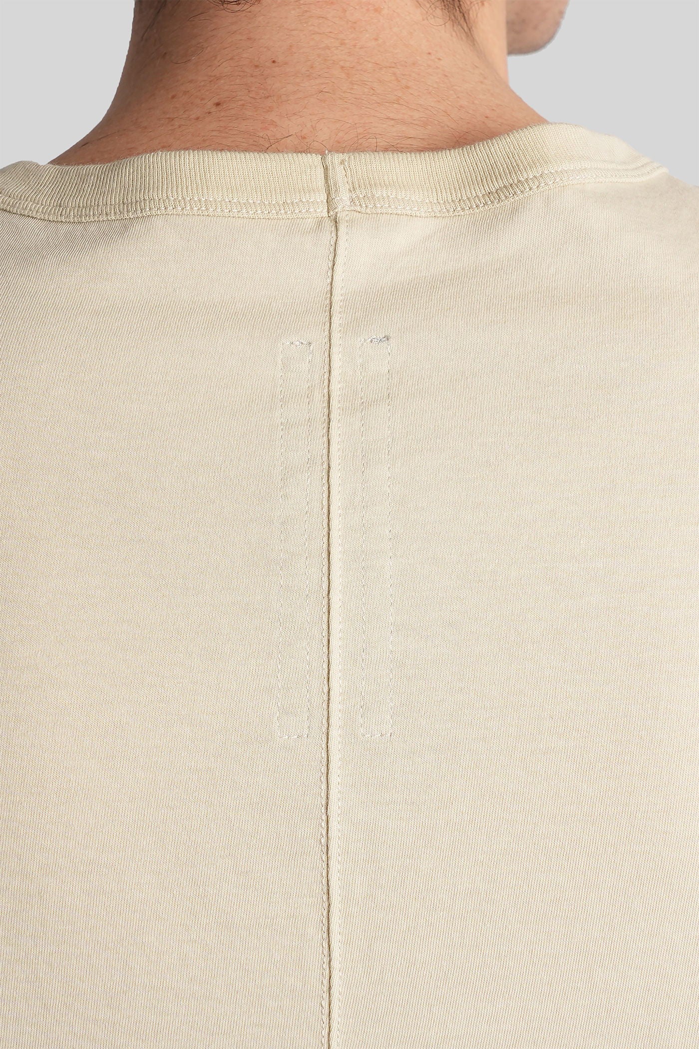 Brad t T-Shirt in beige cotton - Image 5