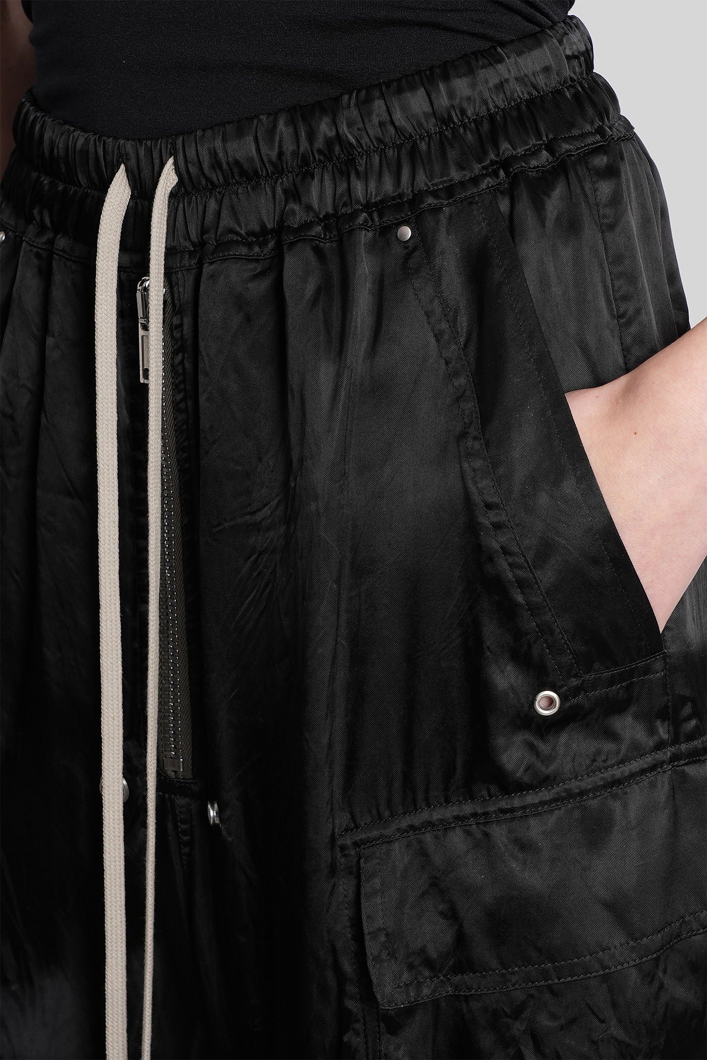 Cargobelas Pants in black polyamide polyester - Image 5