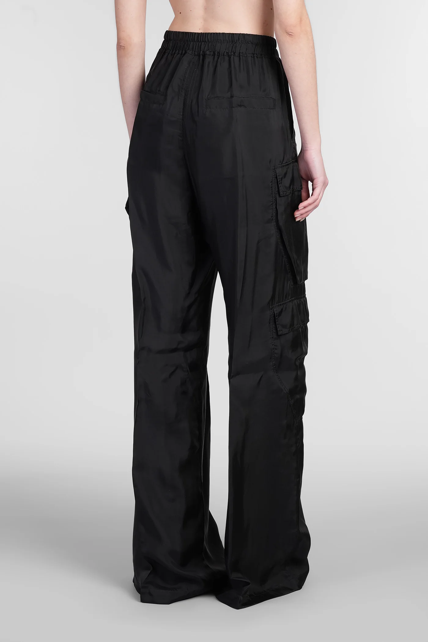 Cargobelas Pants in black polyamide polyester - Image 3