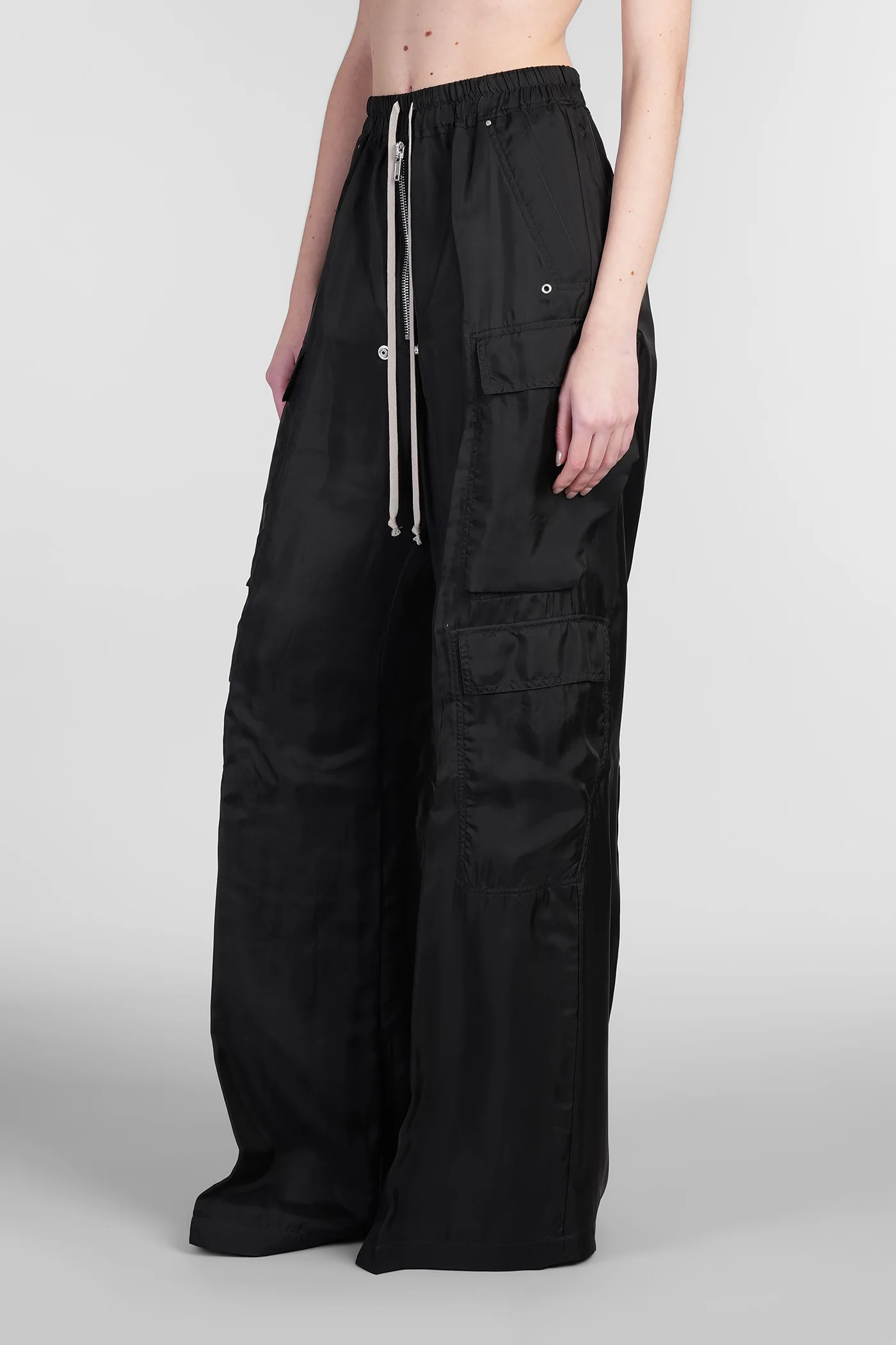 Cargobelas Pants in black polyamide polyester - Image 4