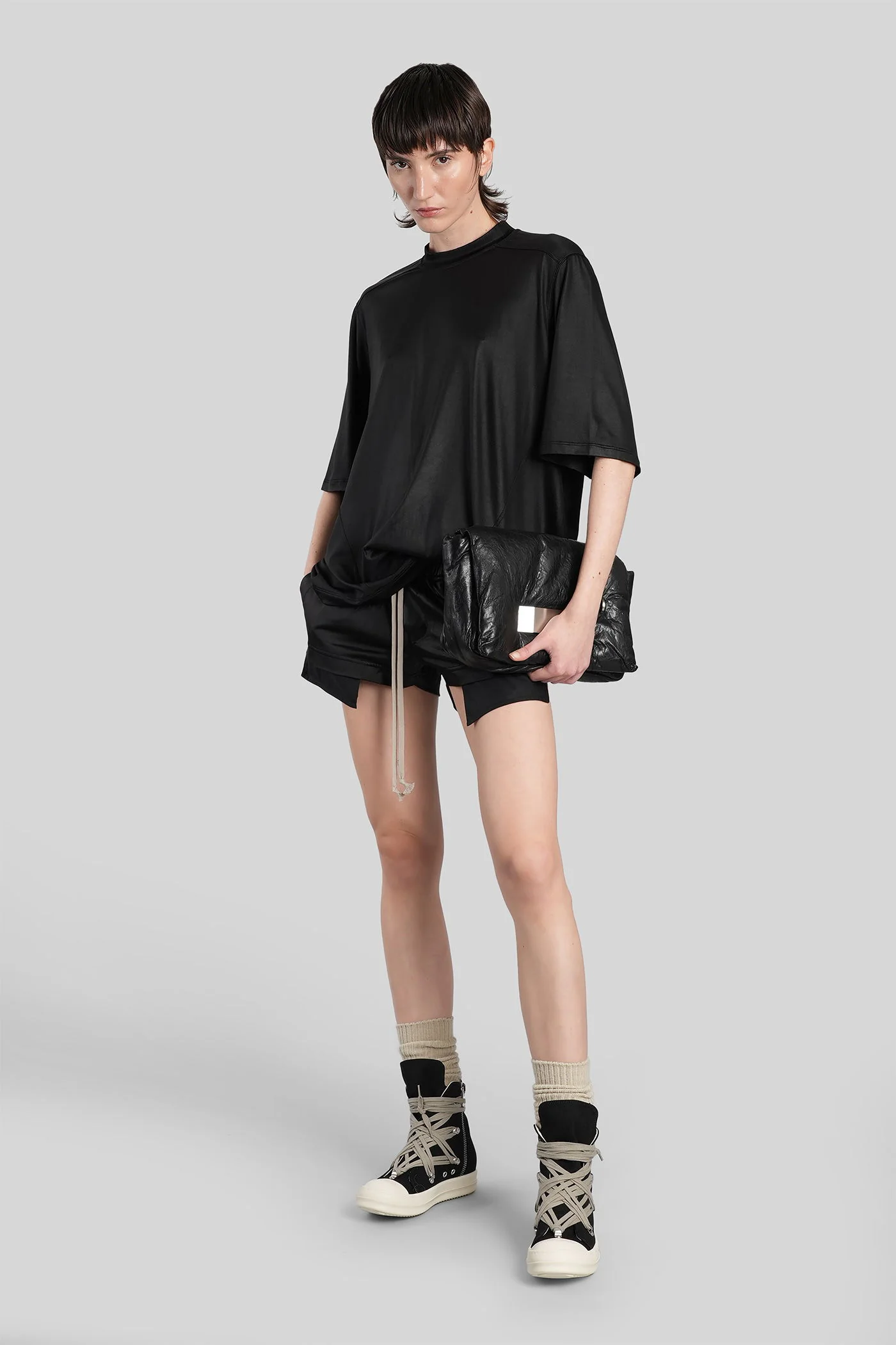Fog boxers Shorts in black acetate - Image 2