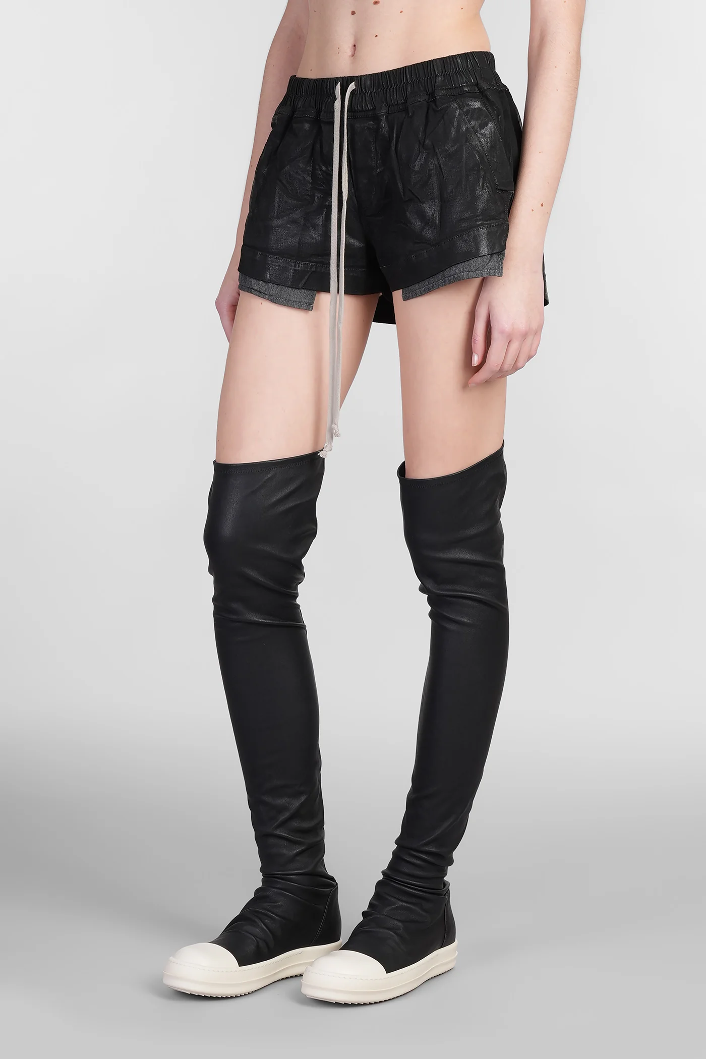 Fog boxers Shorts in black cotton - Image 4