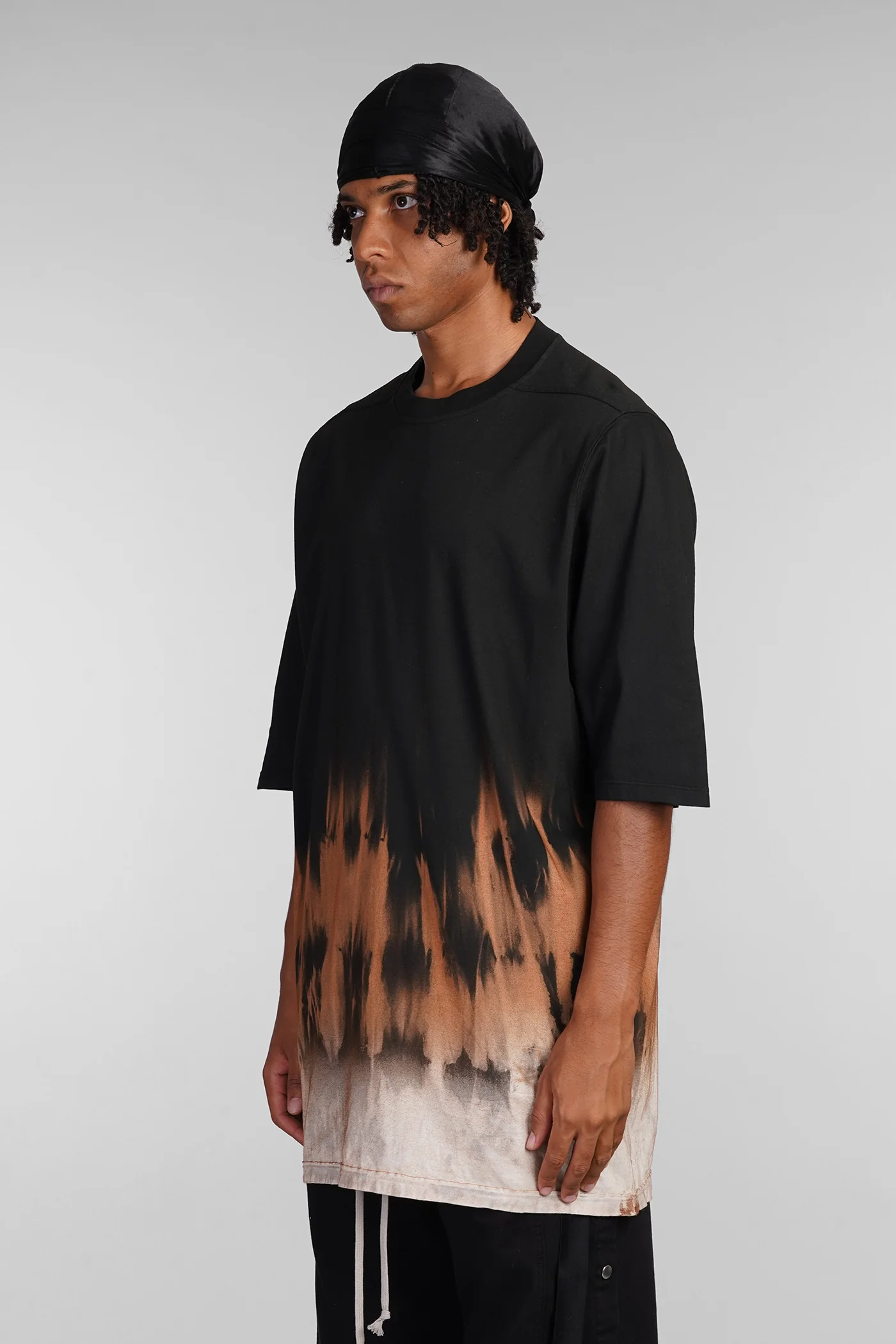 Jumbo ss t T-Shirt in black cotton - Image 4