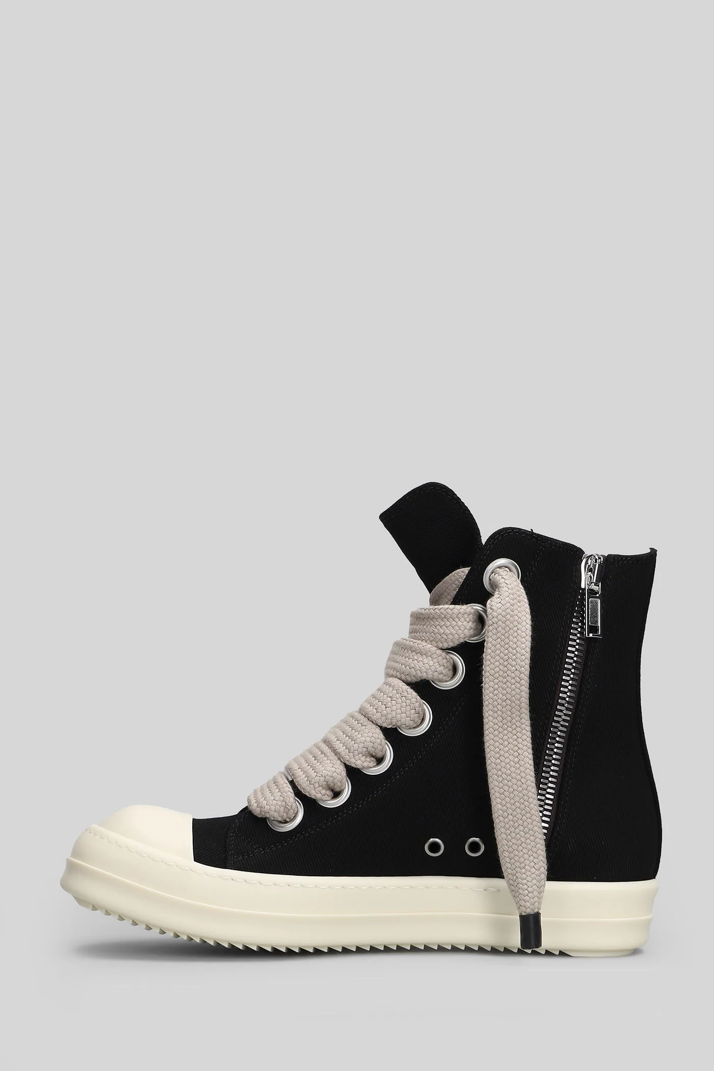 Jumbolace sneaks Sneakers in black cotton - Image 3
