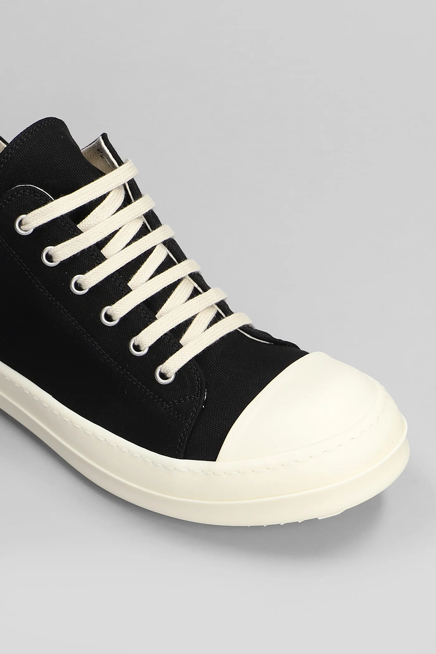 Low sneaks Sneakers in black cotton - Image 5