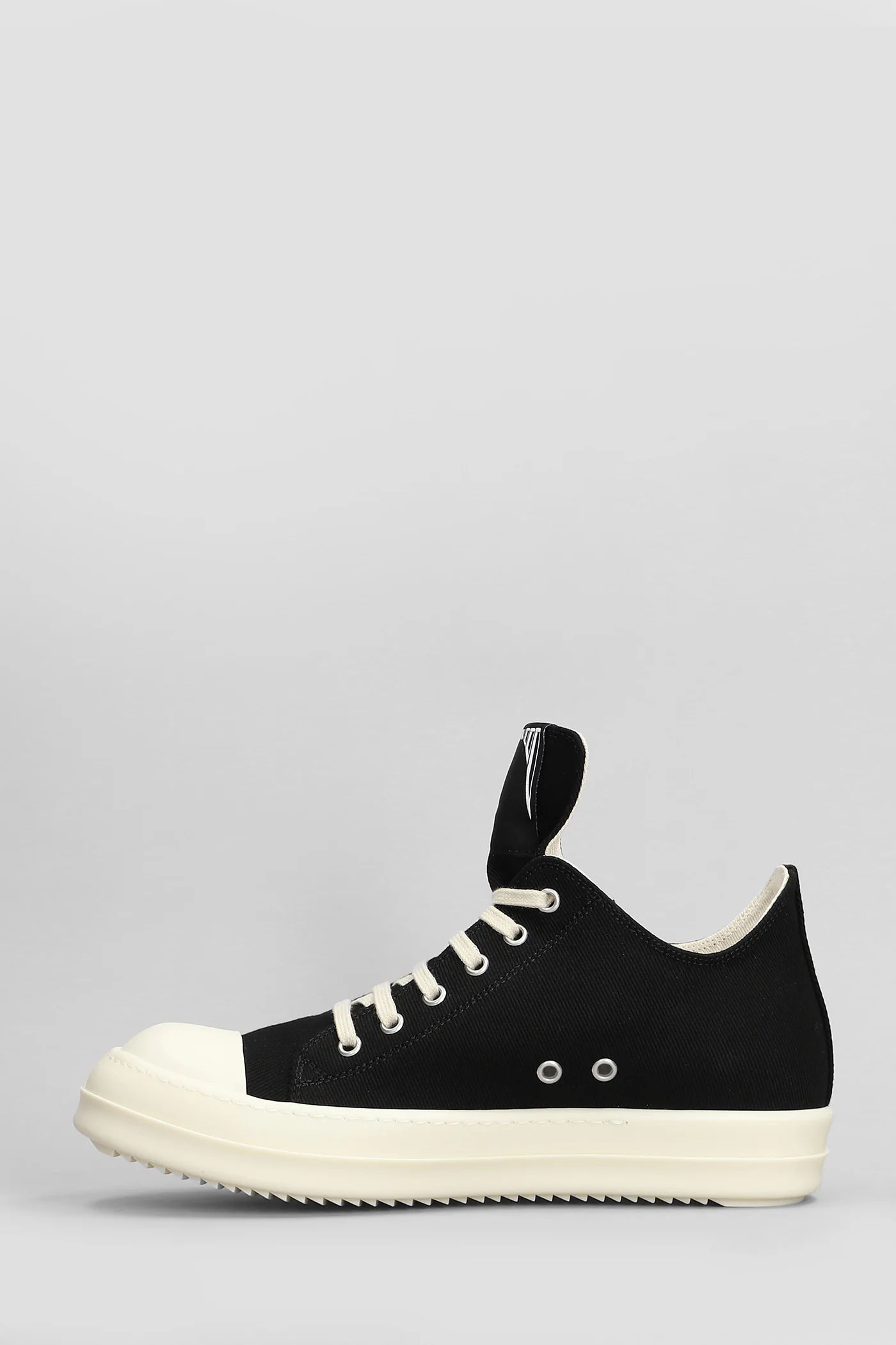 Low sneaks Sneakers in black cotton - Image 3
