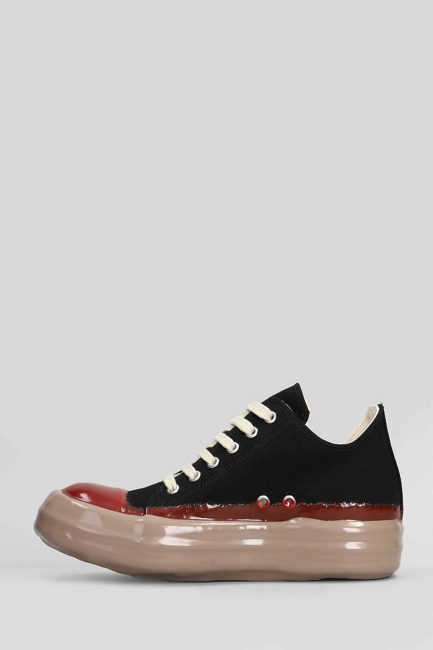 Low sneaks Sneakers in black cotton - Image 3