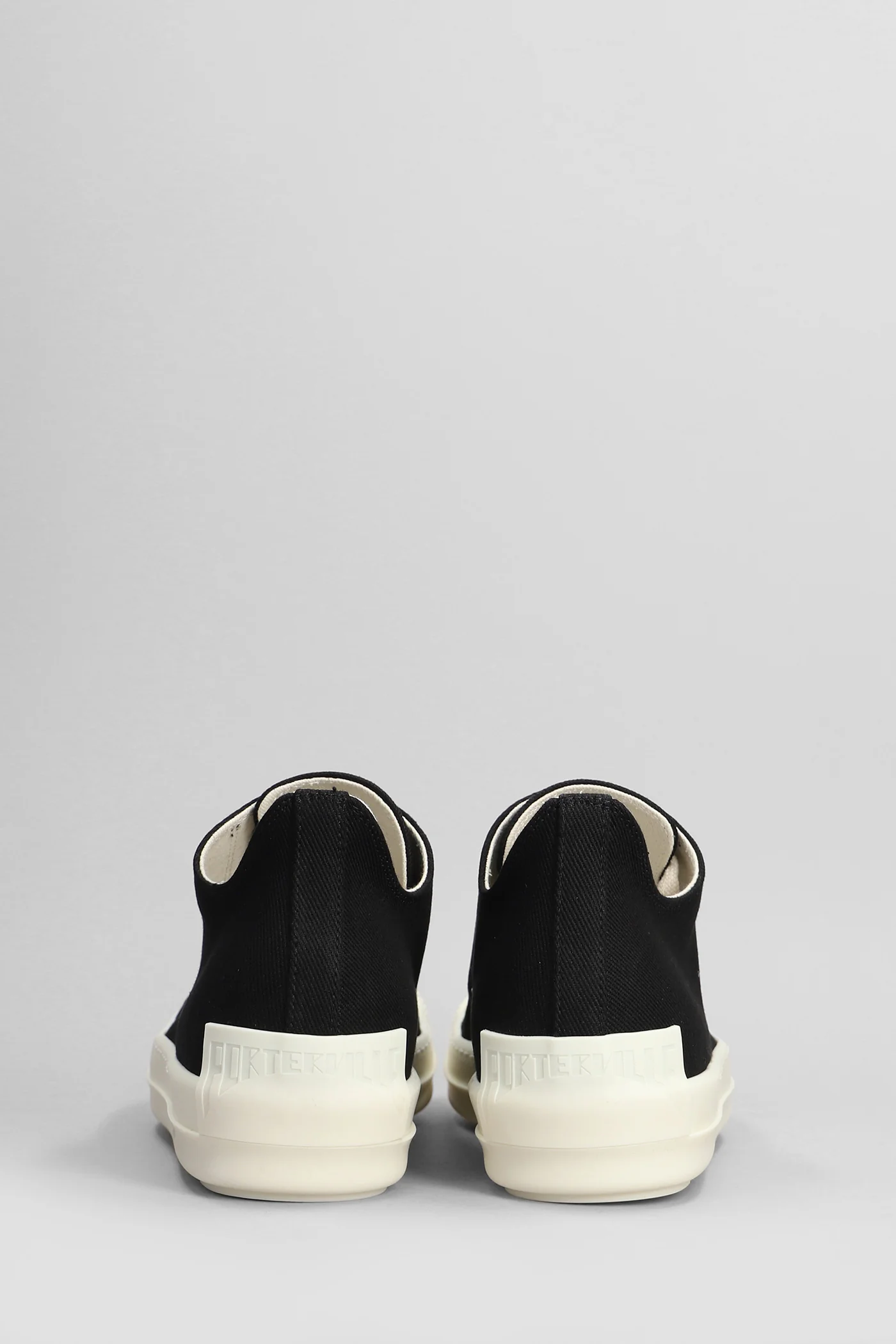 Low sneaks Sneakers in black cotton - Image 4