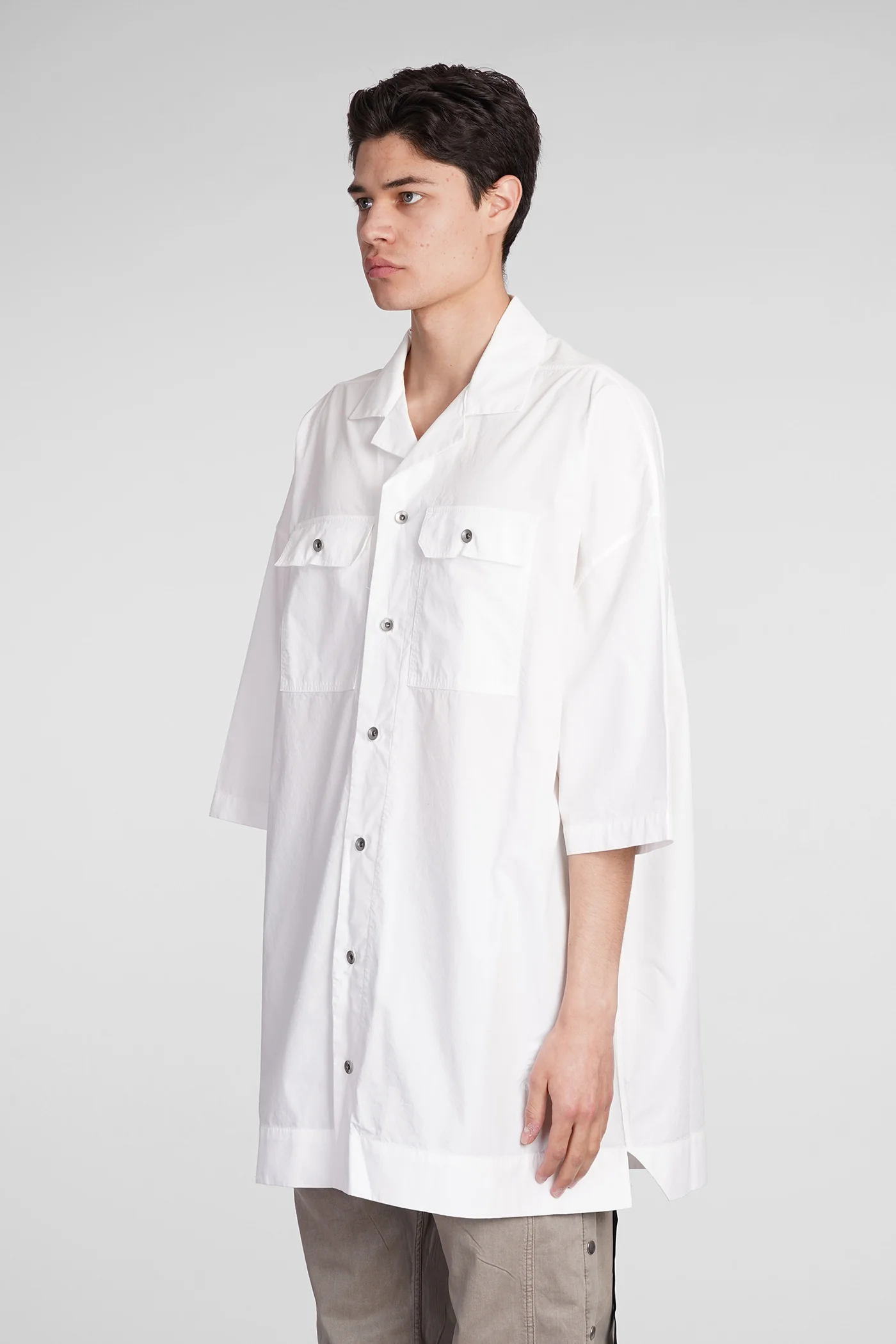 Magnum tommy Shirt in white cotton - Image 4