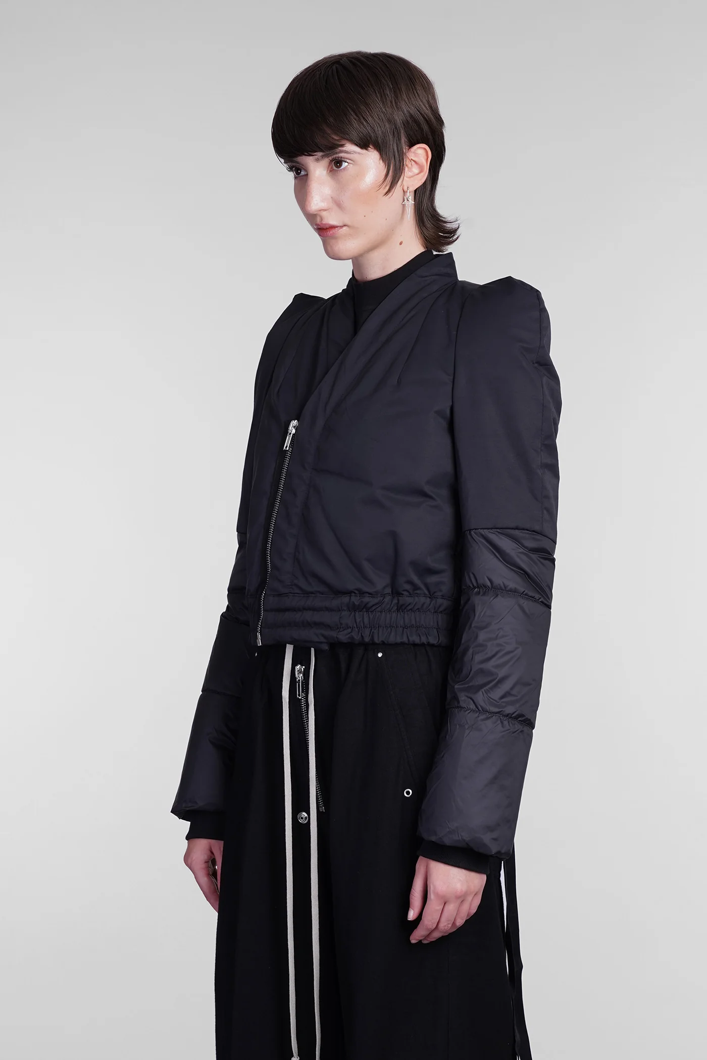 Metro bomber Casual jacket in black polyester - Image 4