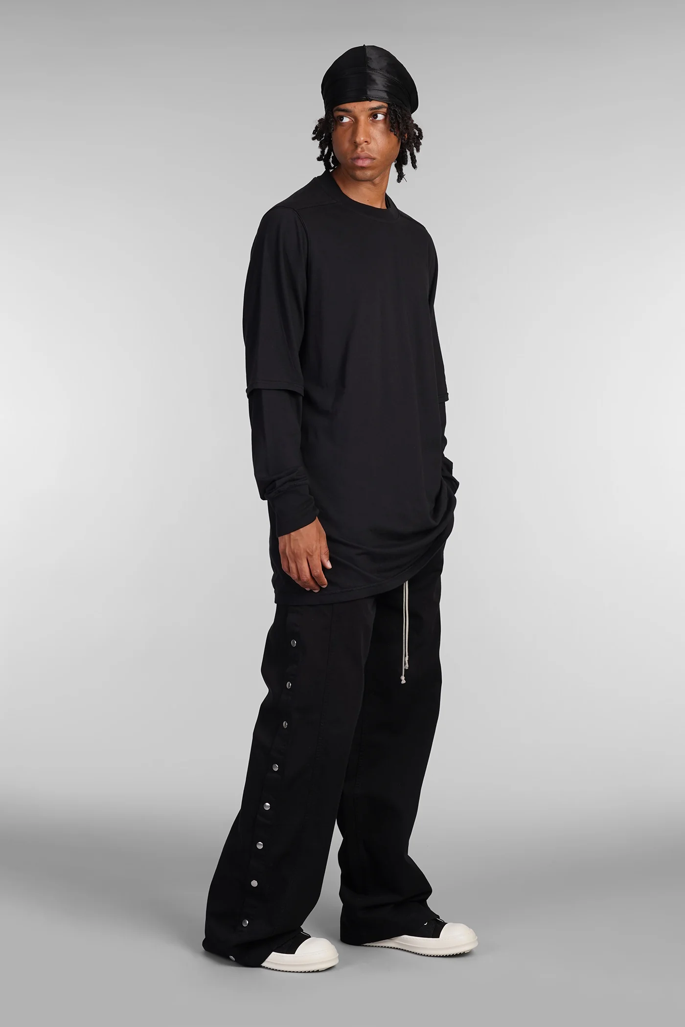 Pusher pants Pants in black cotton - Image 2