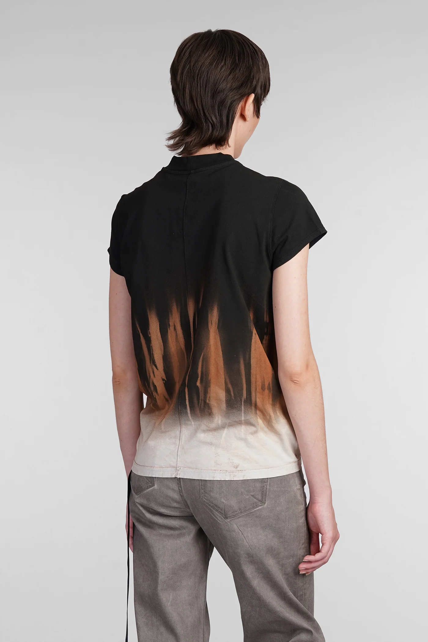 Small level t T-Shirt in black cotton - Image 3