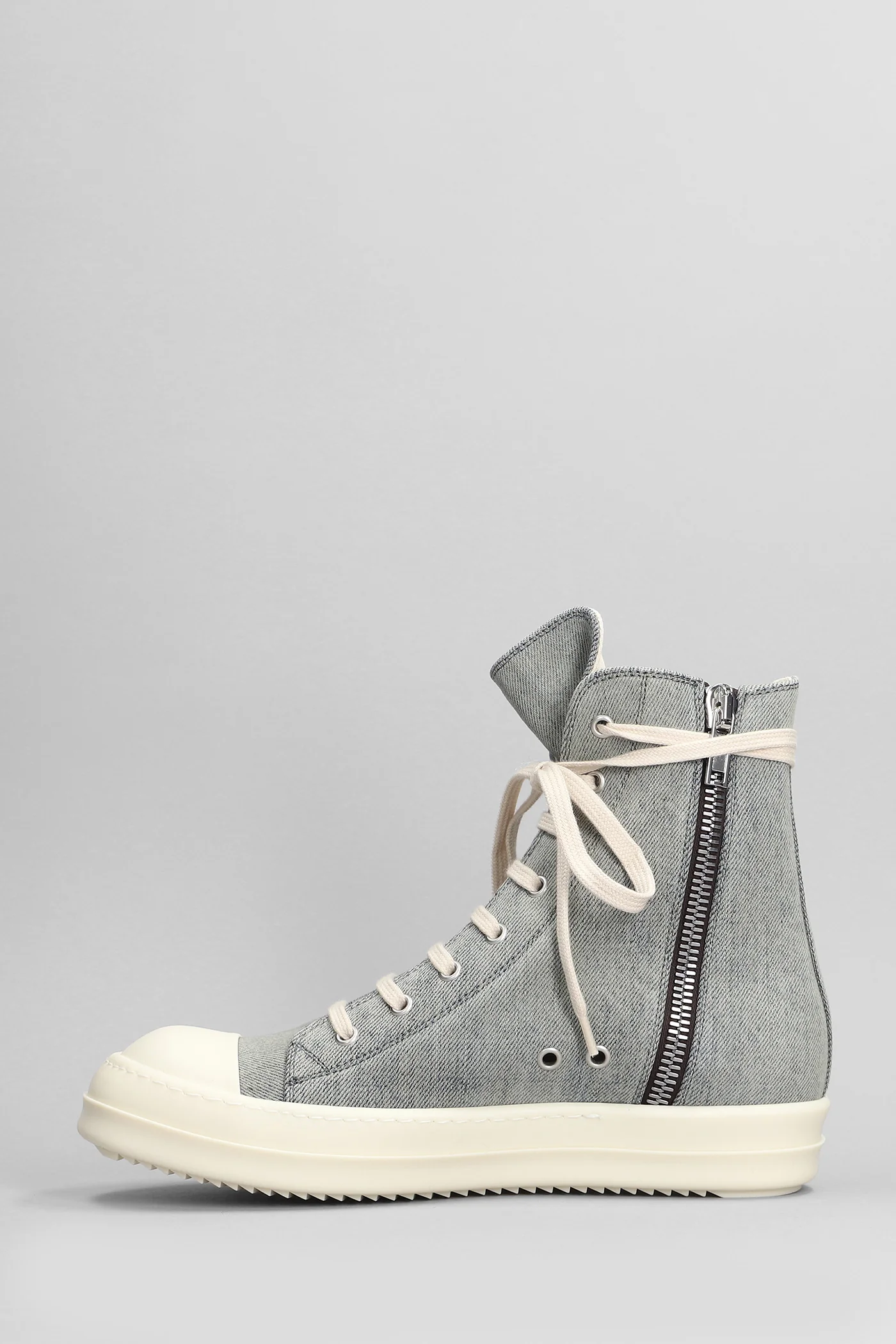 Sneak Sneakers in cyan denim - Image 3