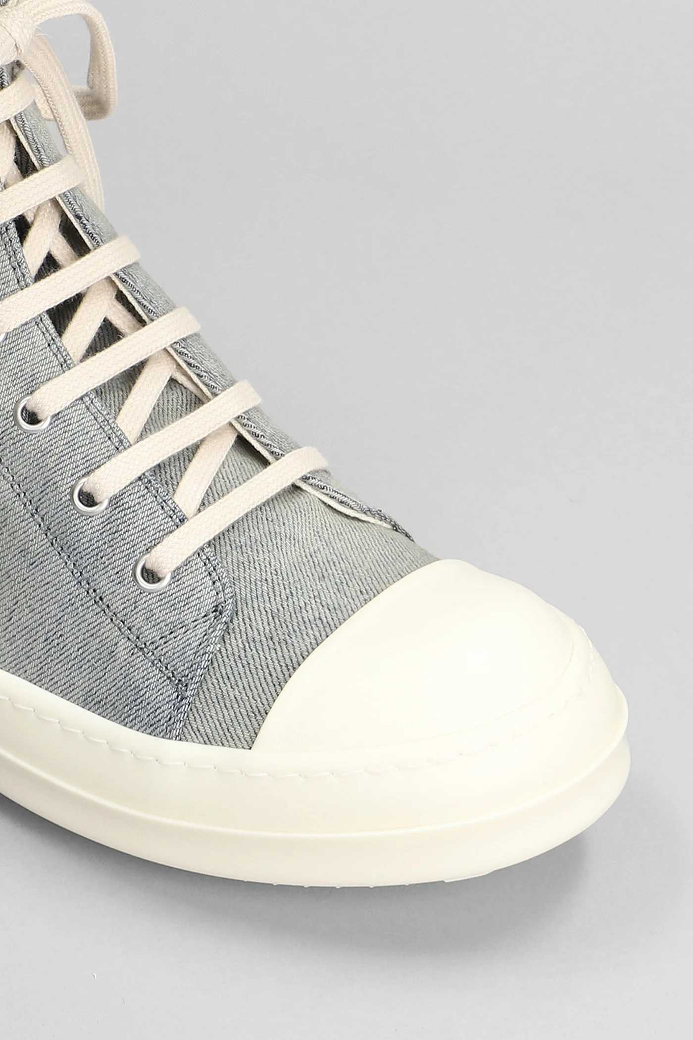 Sneak Sneakers in cyan denim - Image 5