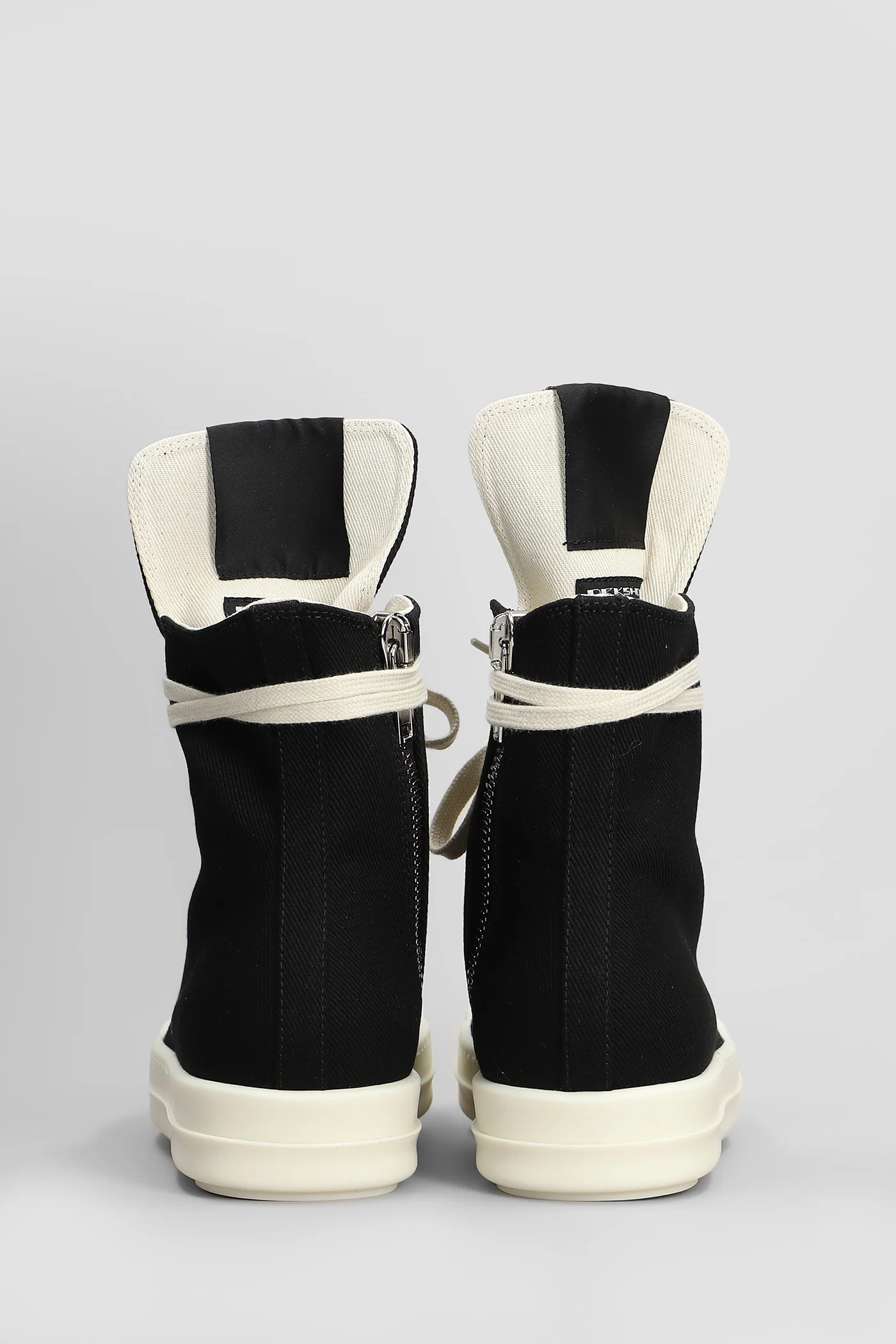 Sneaks Sneakers in black cotton - Image 4