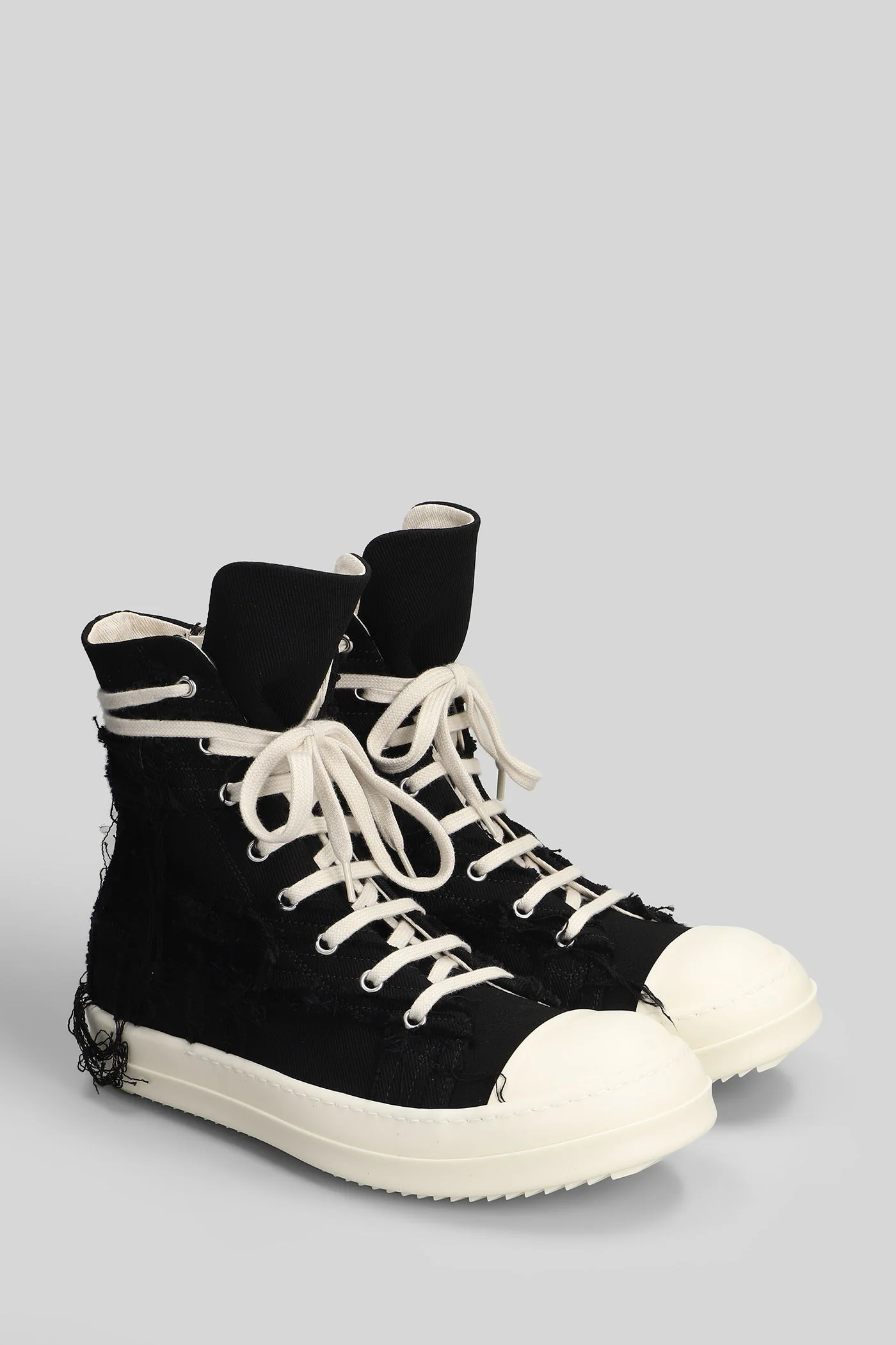 Sneaks Sneakers in black cotton - Image 2
