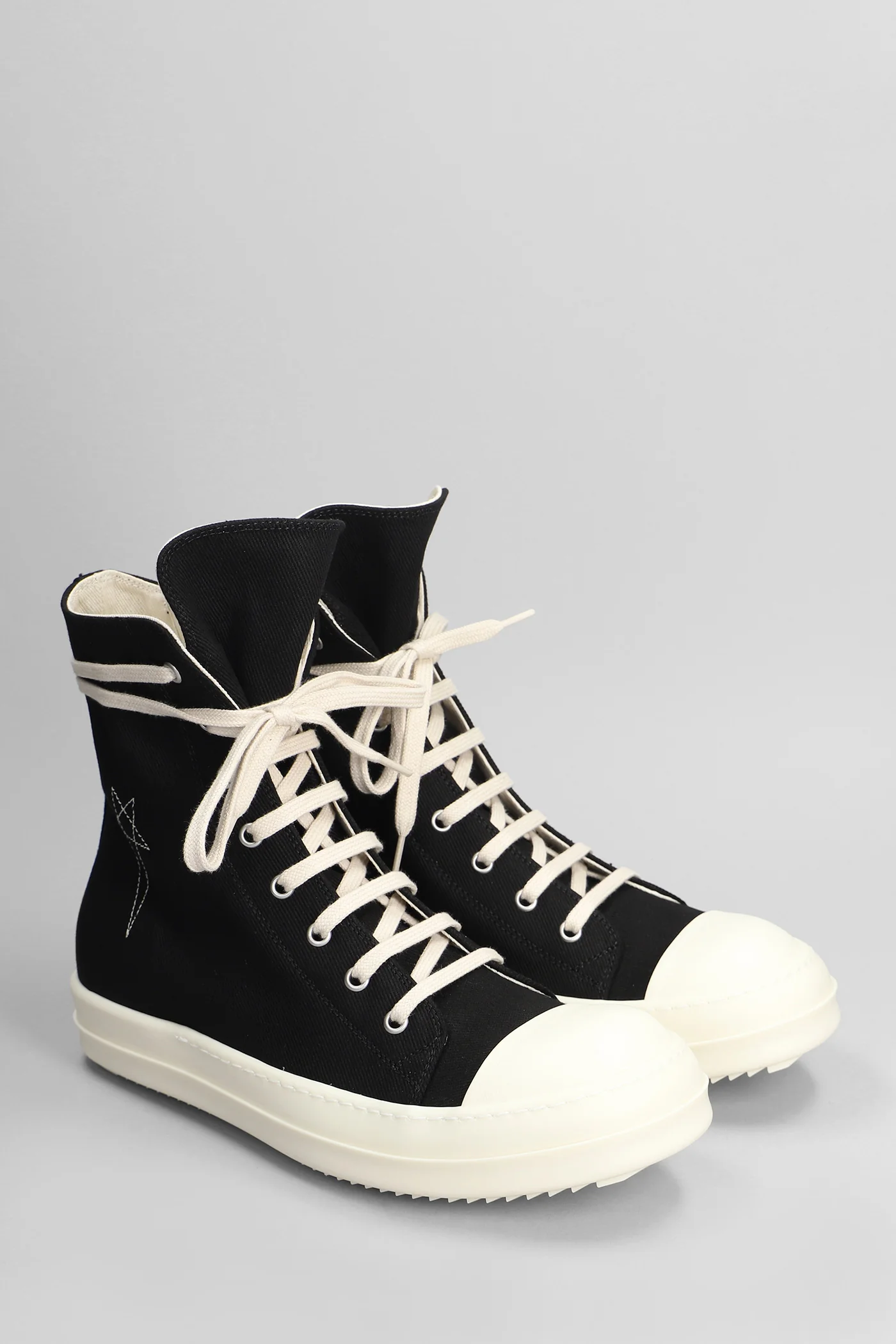 Sneaks Sneakers in black cotton - Image 2