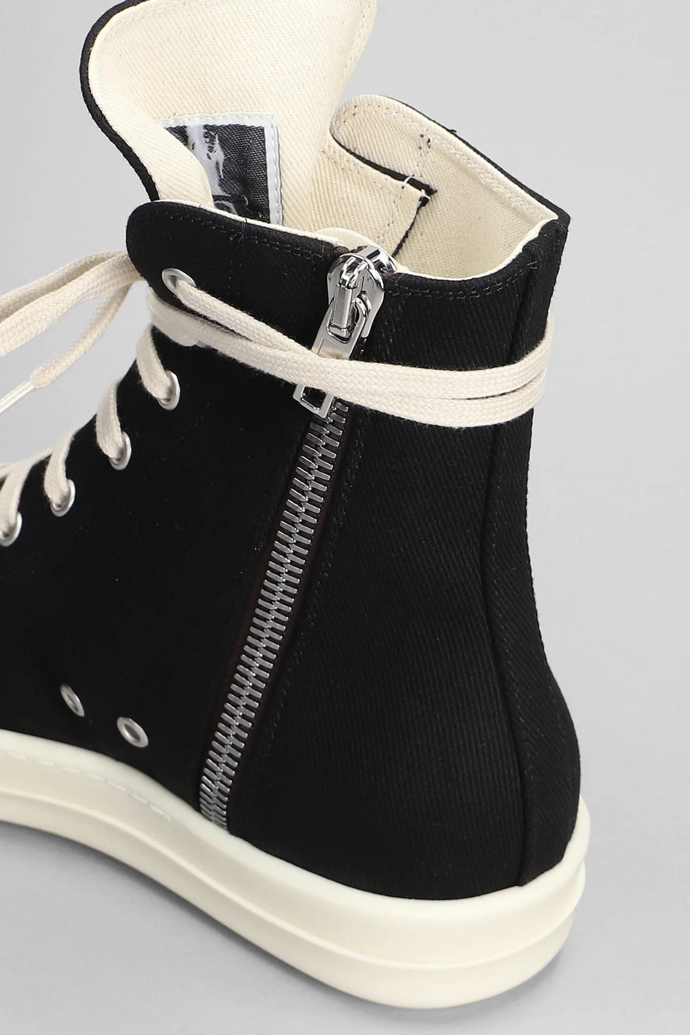 Sneaks Sneakers in black cotton - Image 5