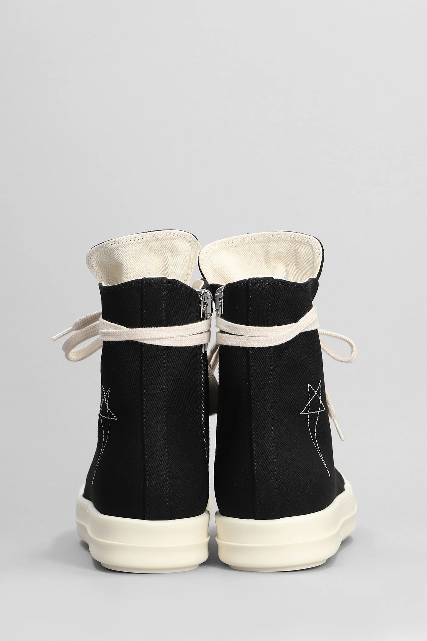 Sneaks Sneakers in black cotton - Image 4