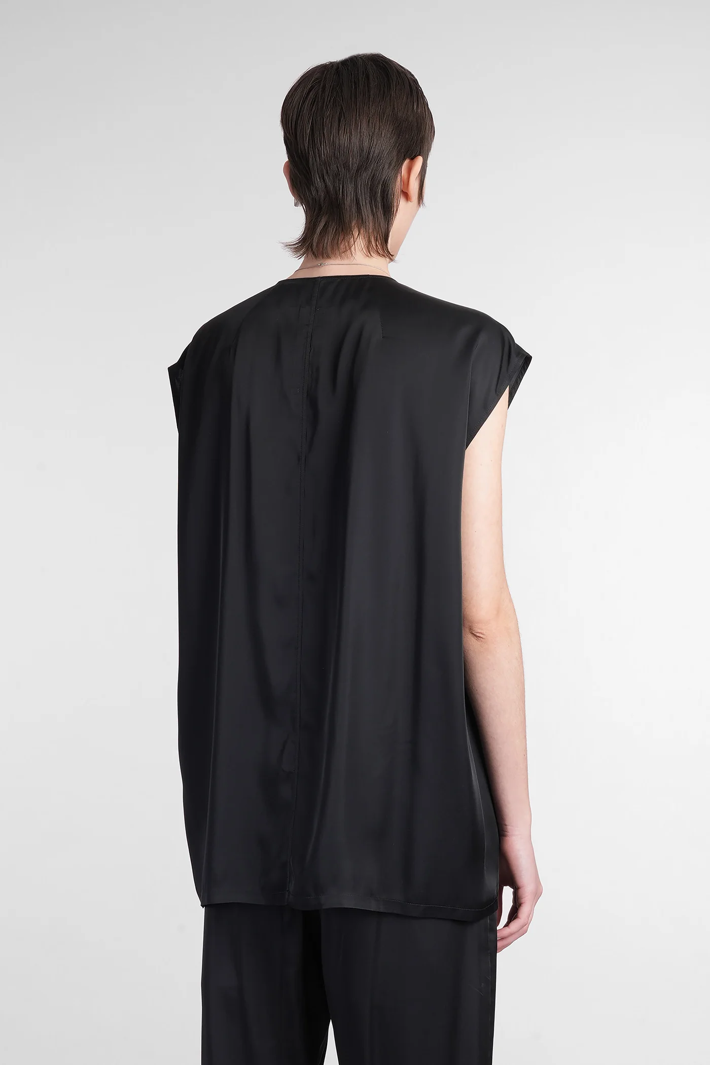 Dylan top Topwear in black acetate - Image 3