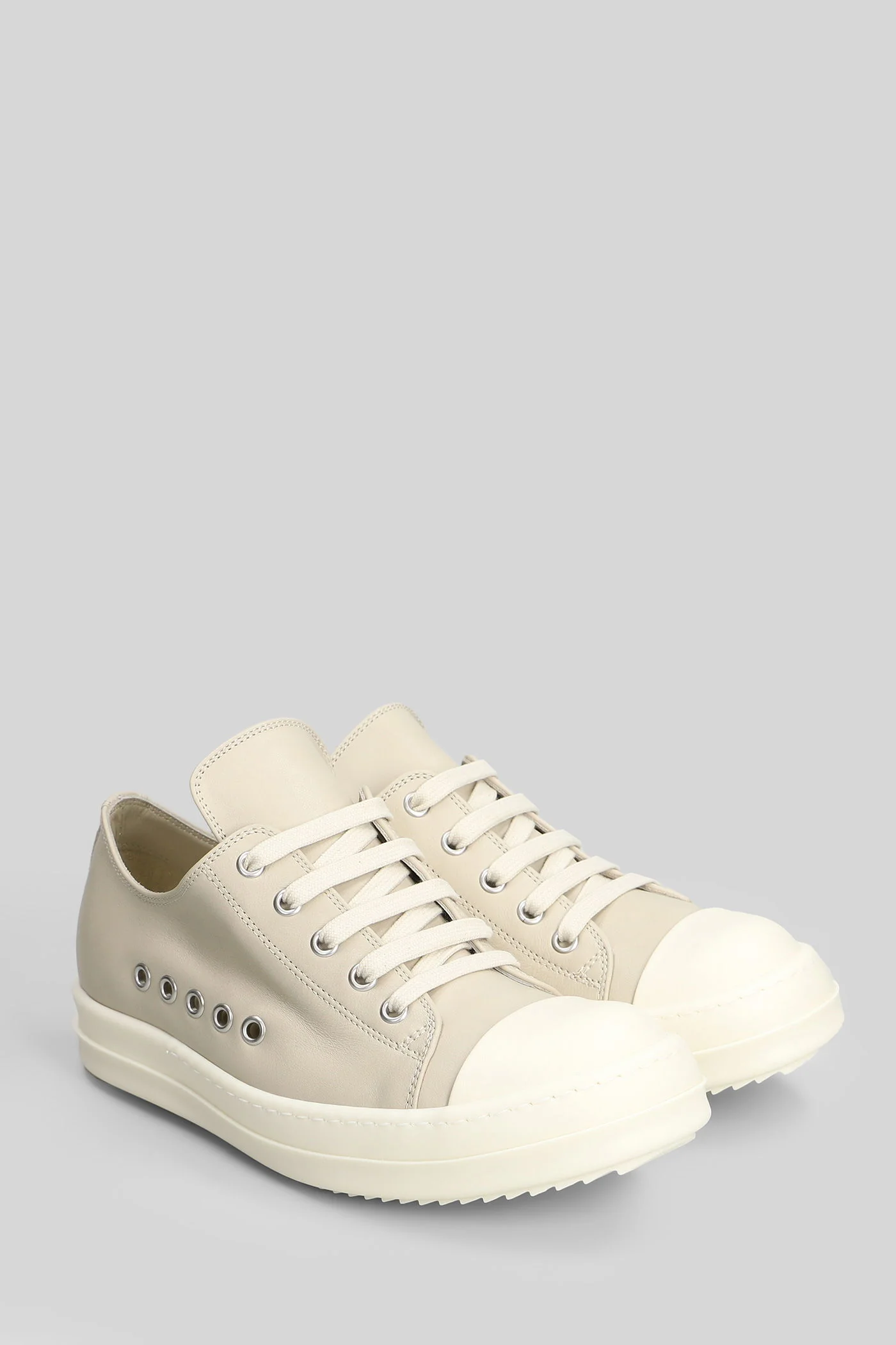 Extreme low sneaks Sneakers in beige leather - Image 2