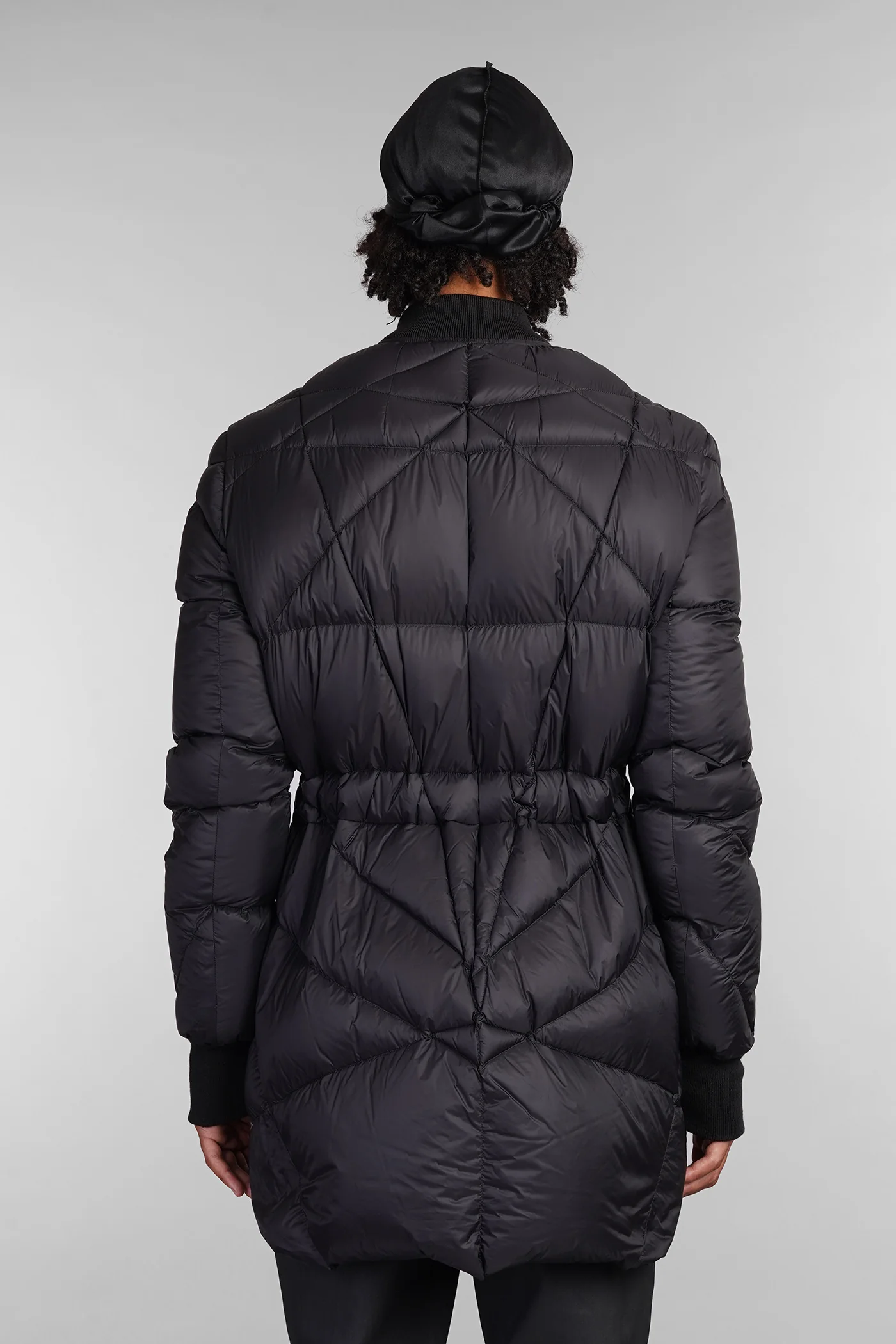 Flight liner puffer in black polyamide - Image 3