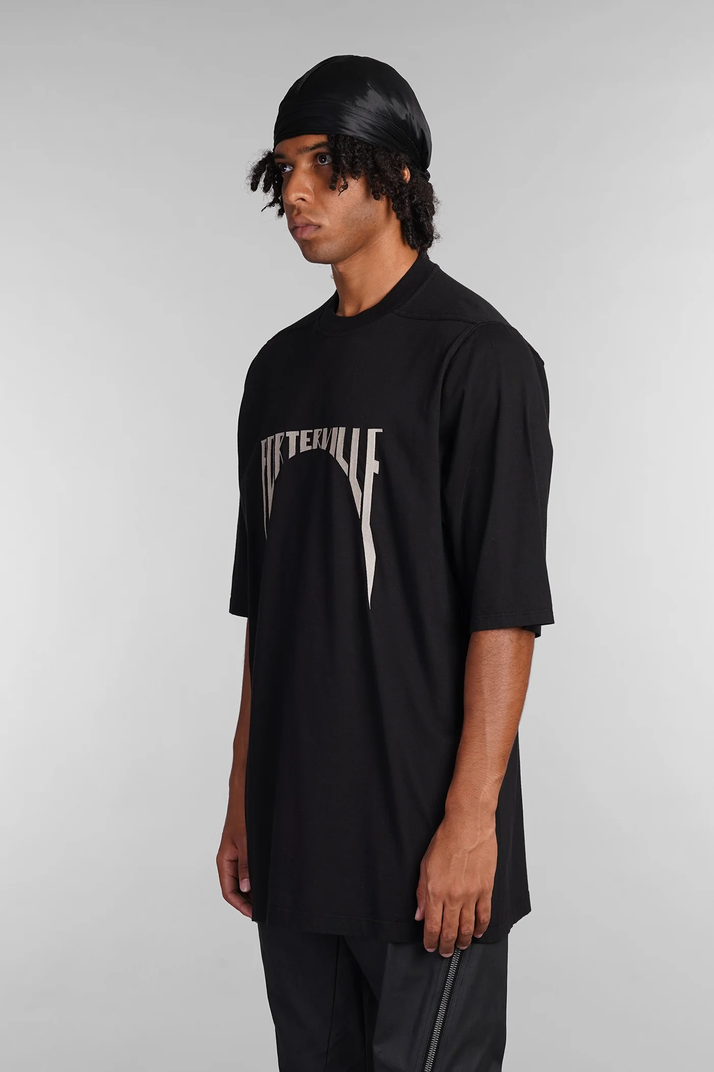 Jumbo ss t T-Shirt in black cotton - Image 4