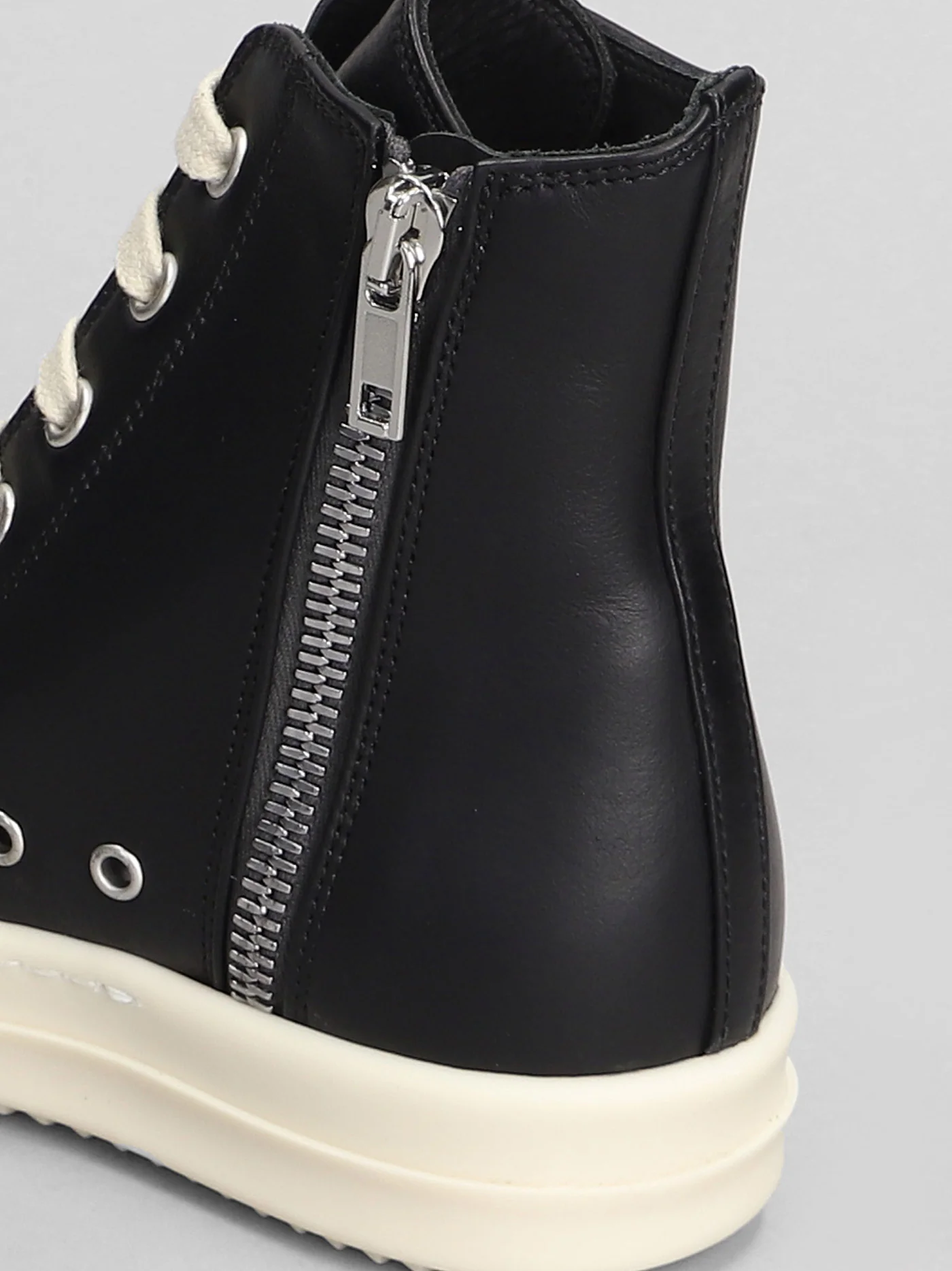 Sneaks Sneakers in black leather - Image 5