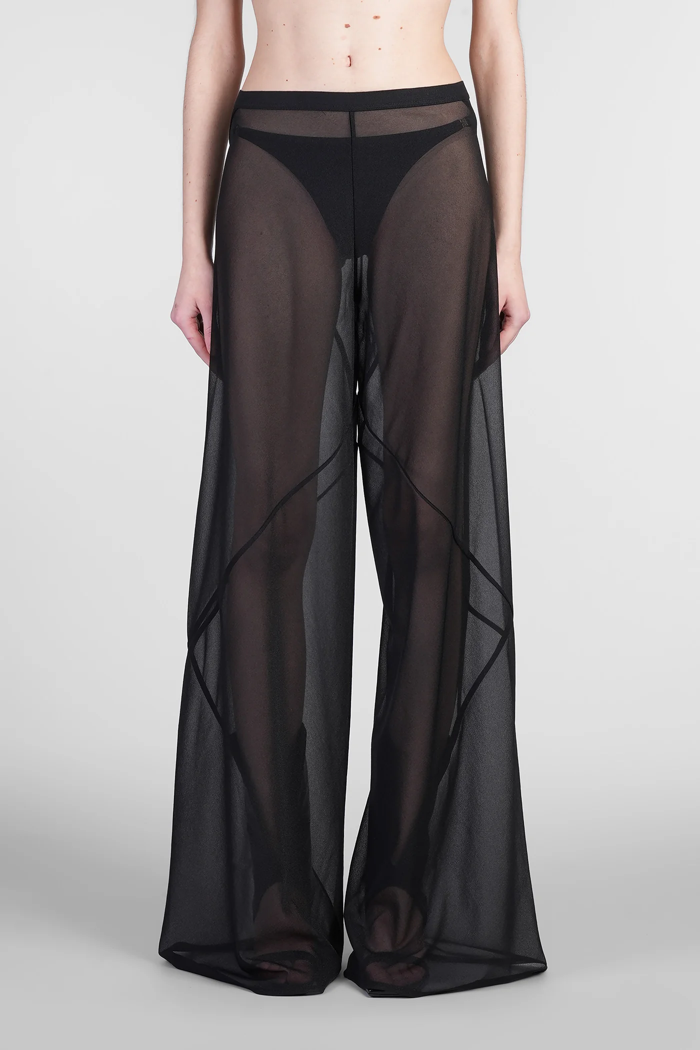 Farrah bias pants Pants in black polyester