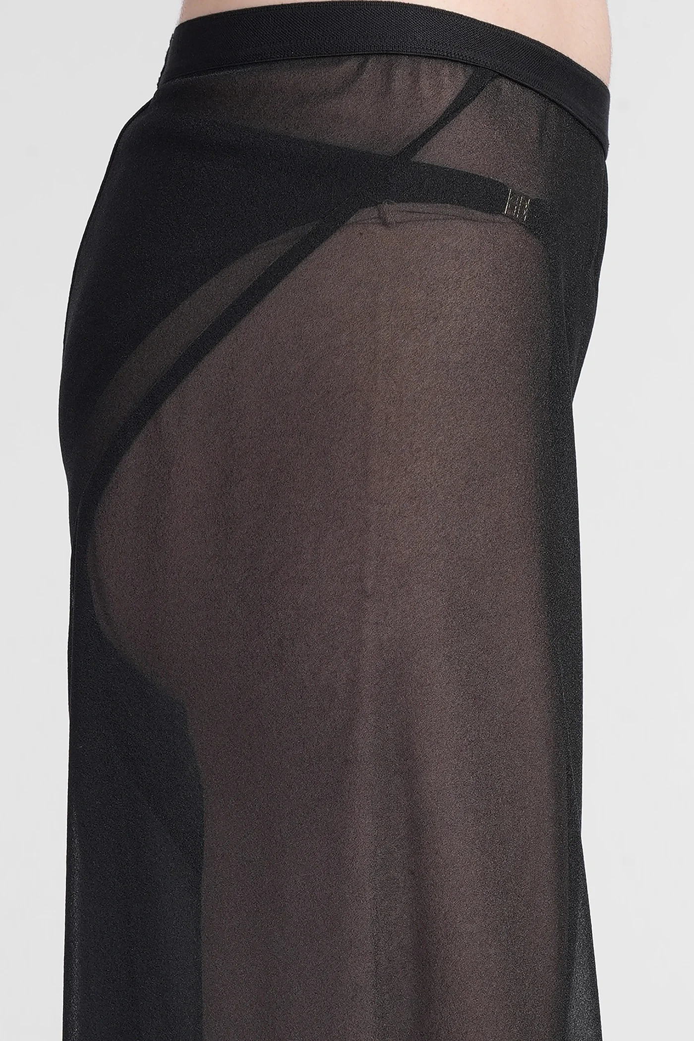 Farrah bias pants Pants in black polyester - Image 5